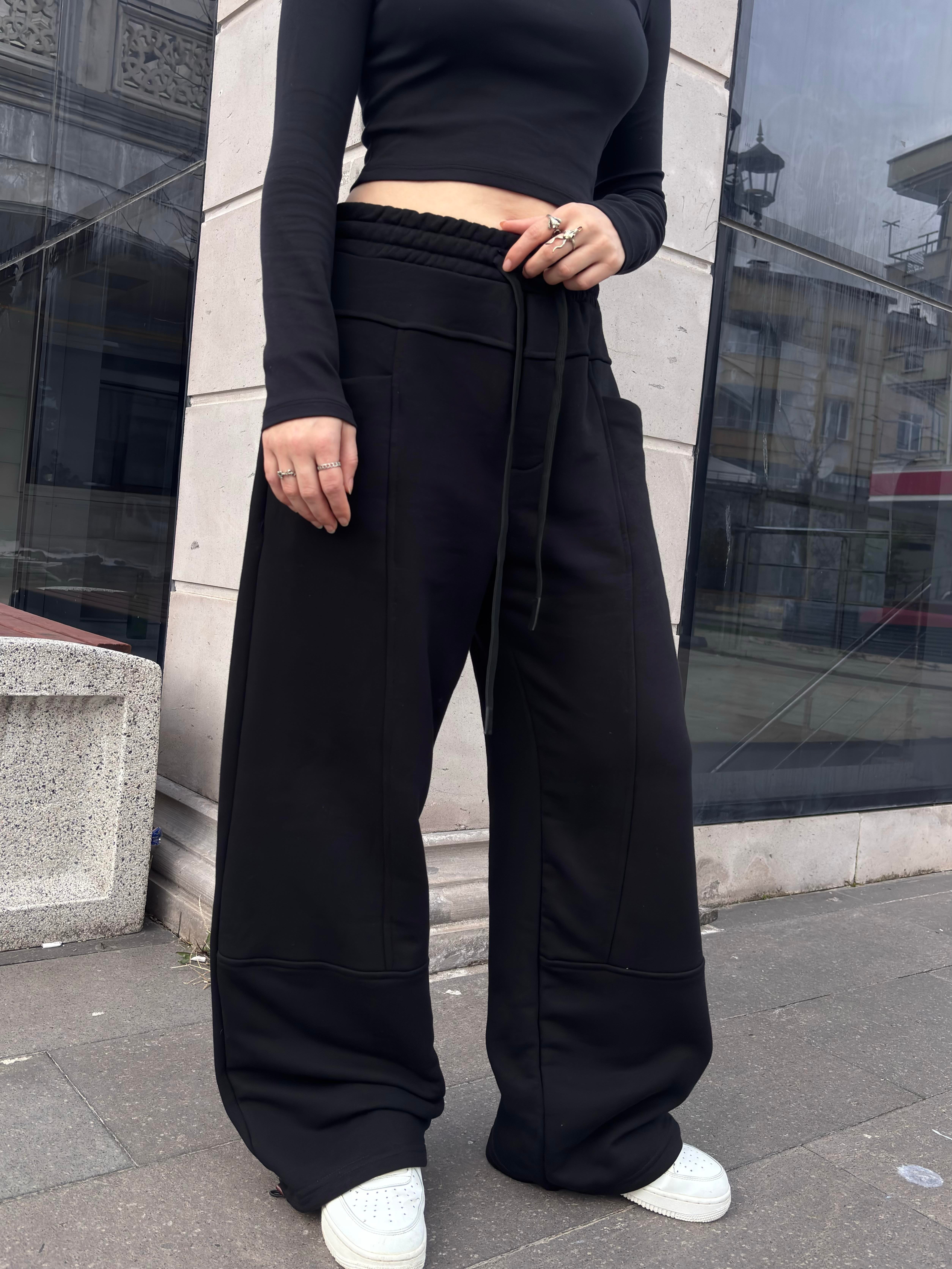 Premium Strip Line Baggy  Ayarlanabilir Eşofman