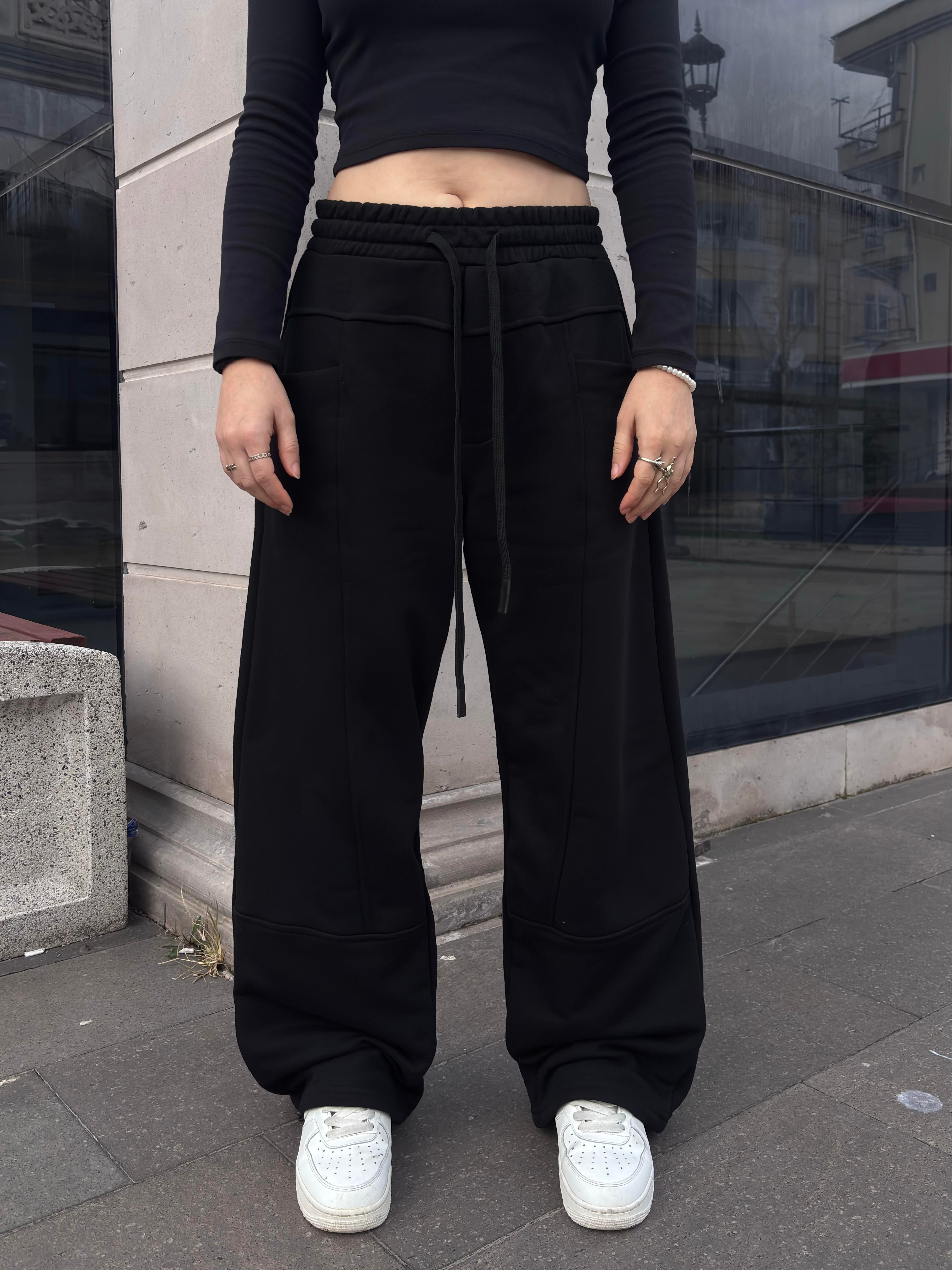 Premium Strip Line Baggy  Ayarlanabilir Eşofman
