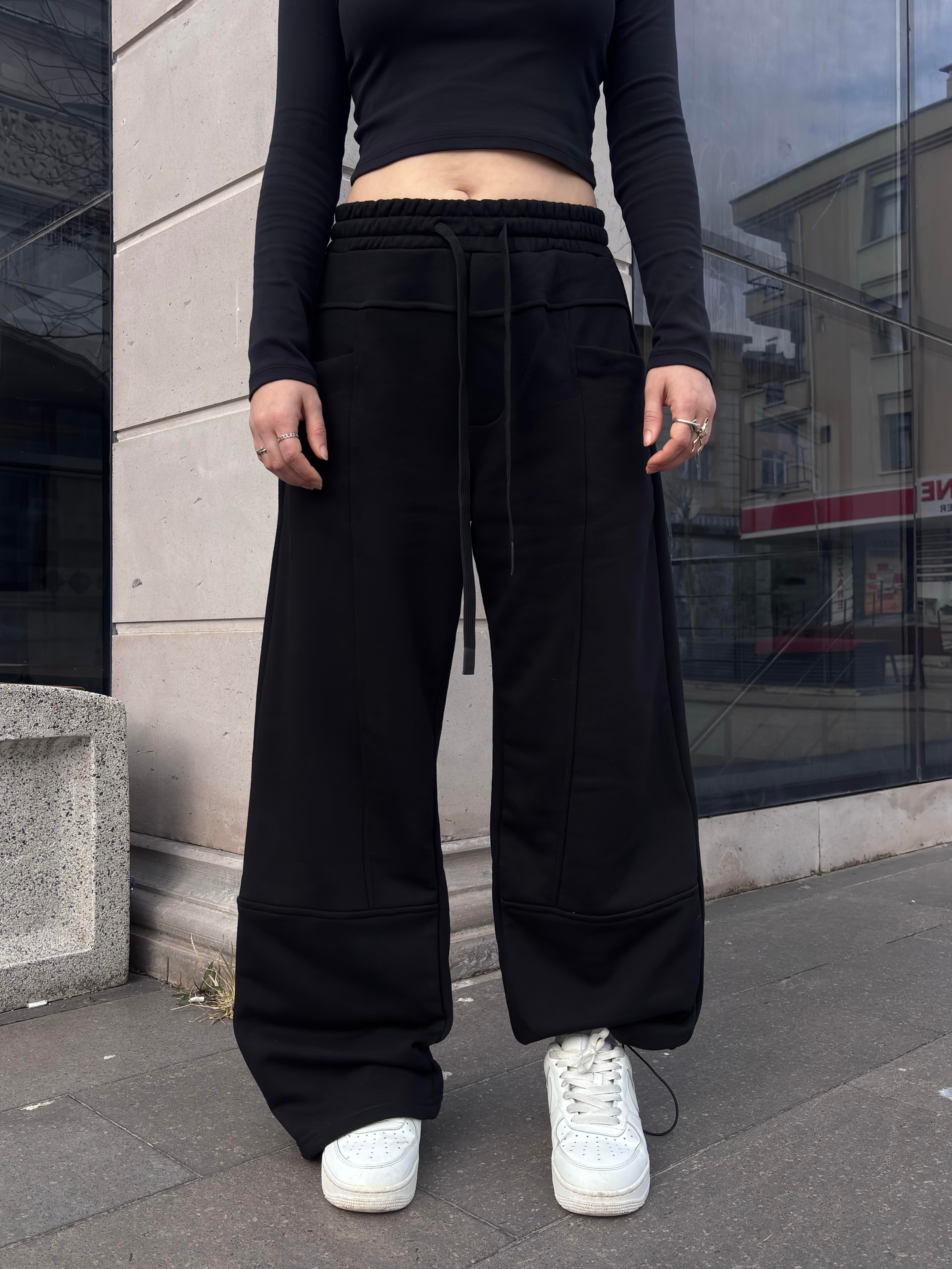 Premium Strip Line Baggy  Ayarlanabilir Eşofman