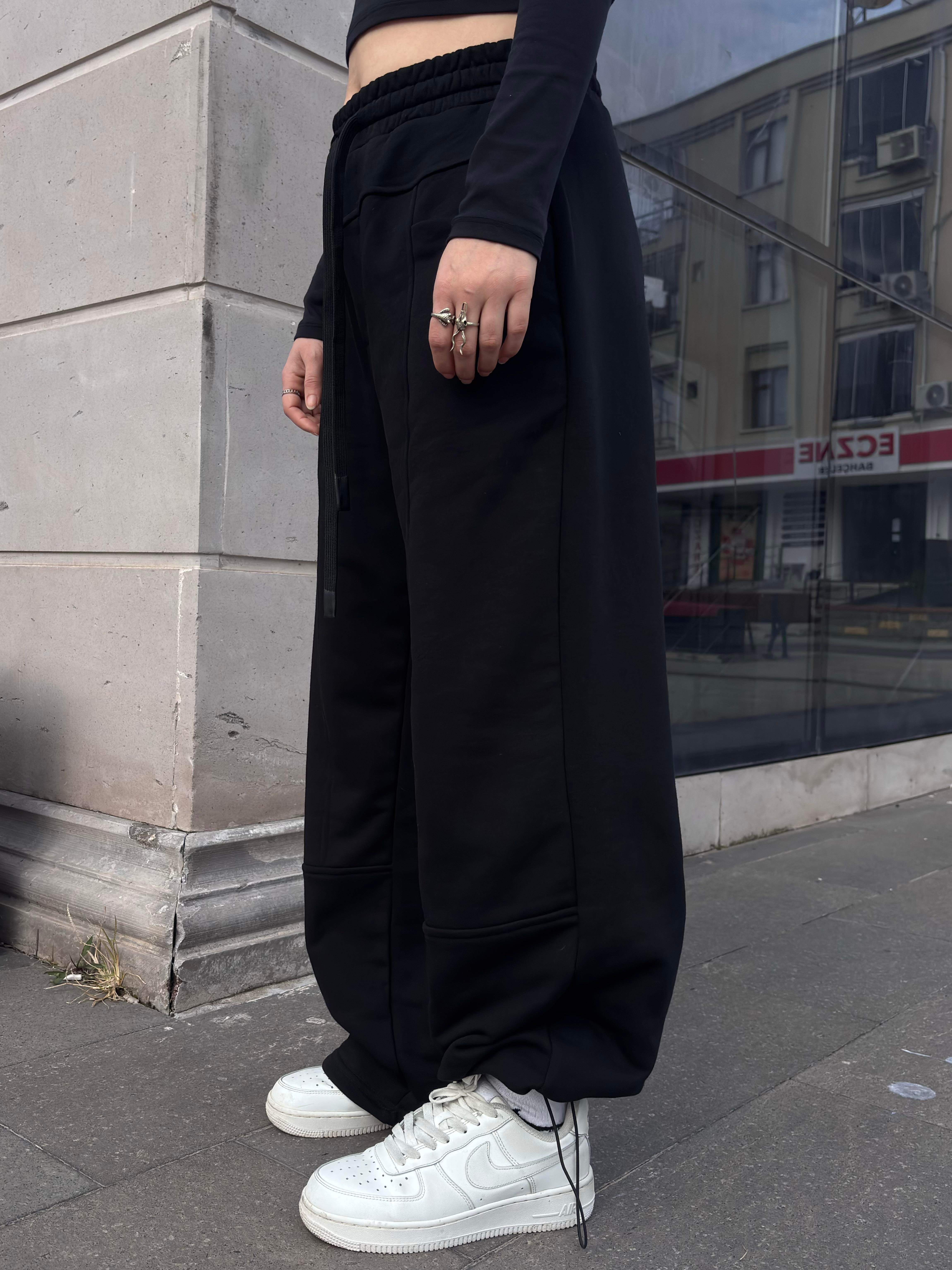 Premium Strip Line Baggy  Ayarlanabilir Eşofman