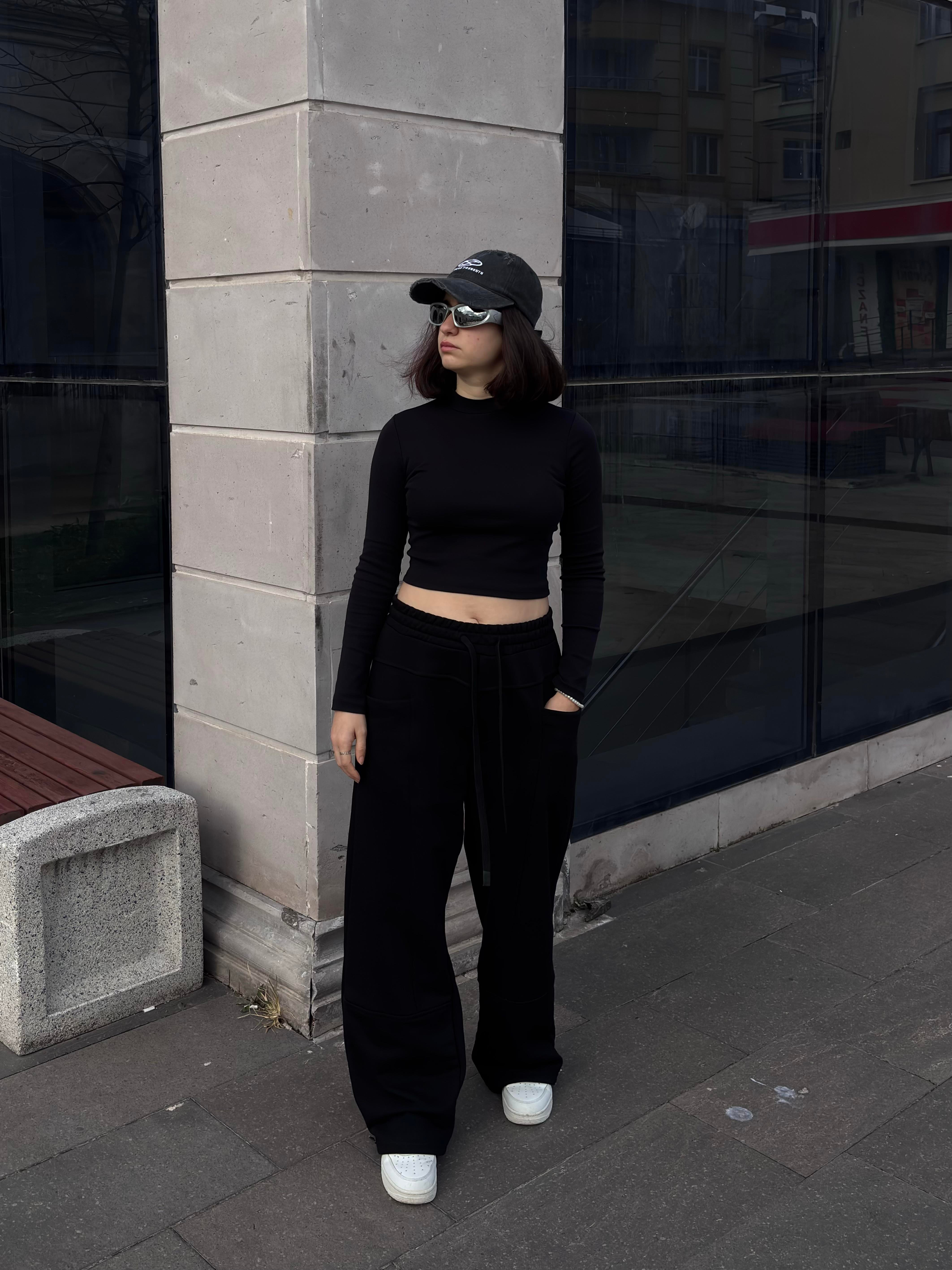 Premium Strip Line Baggy  Ayarlanabilir Eşofman