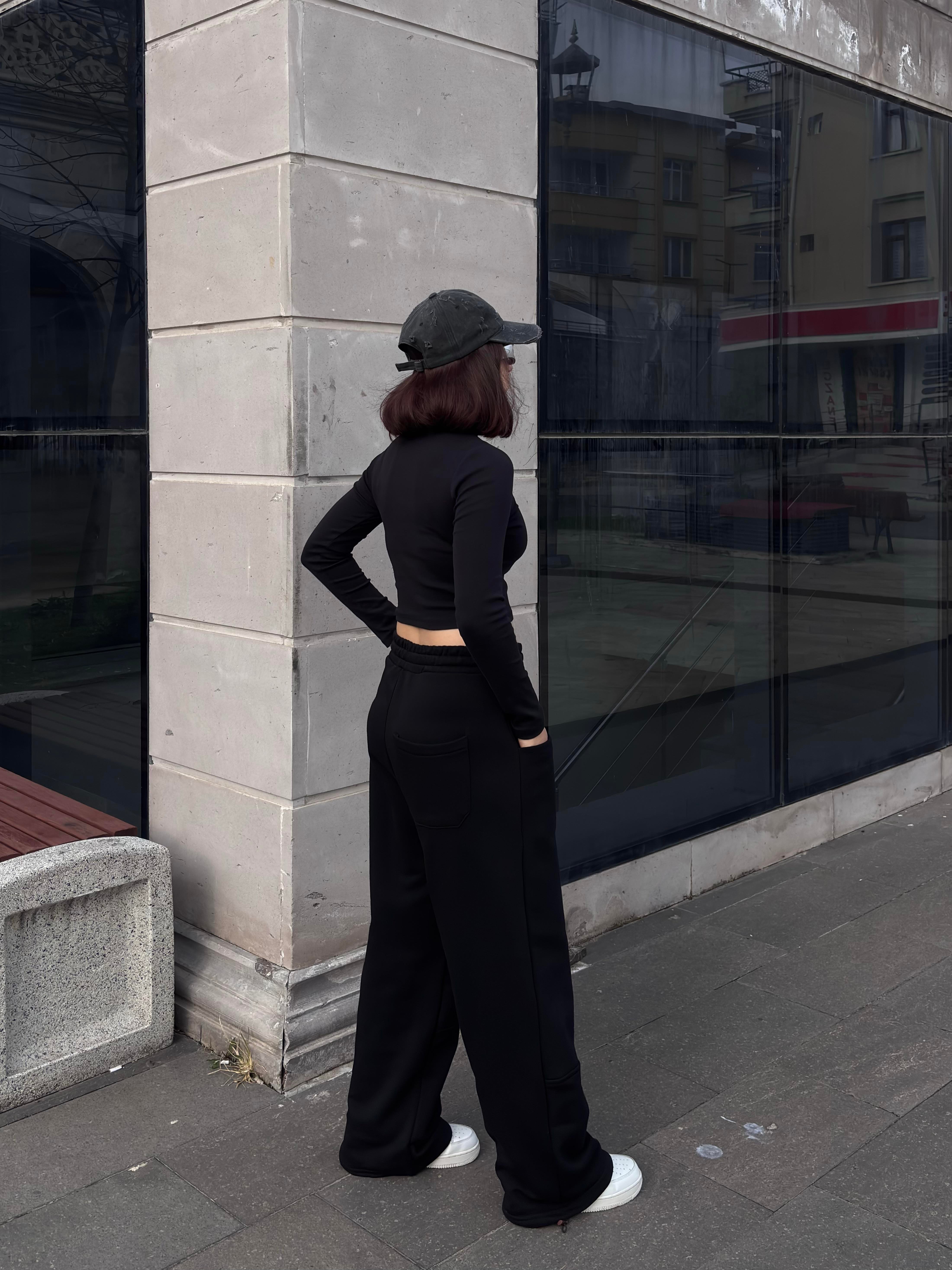 Premium Strip Line Baggy  Ayarlanabilir Eşofman