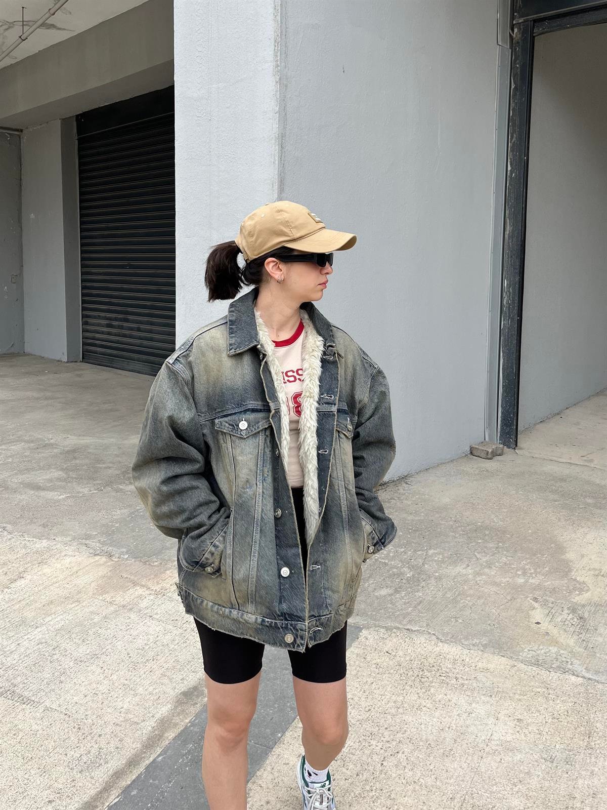 Premium Tinted Trucker Denim Jacket