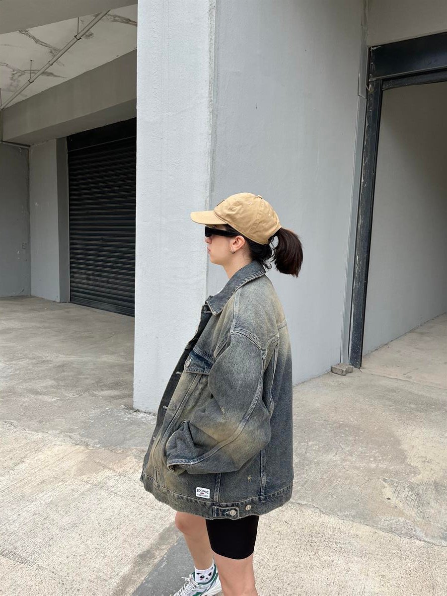 Premium Tinted Trucker Denim Jacket
