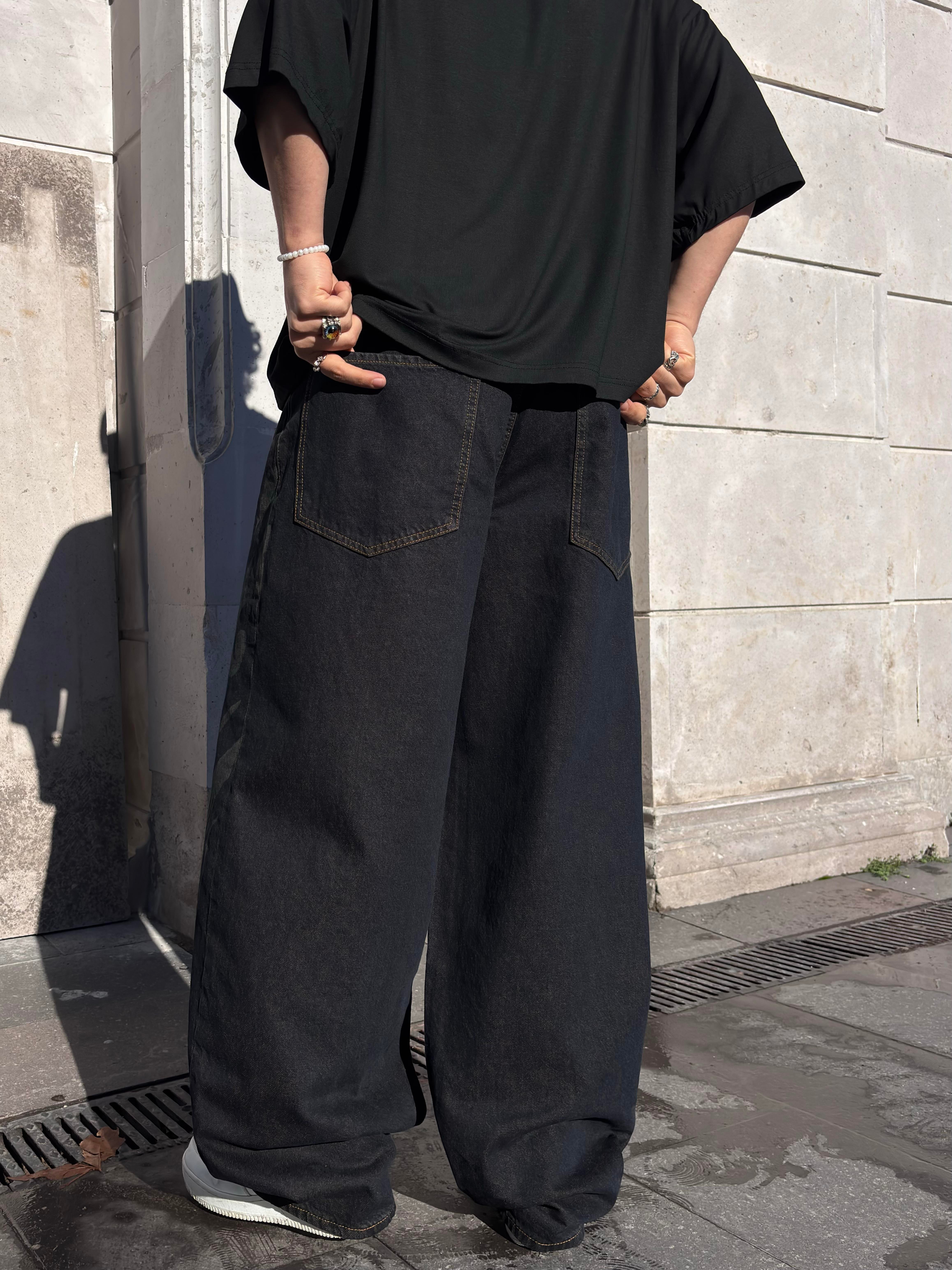 Premium Tribal Graphic Ekstreme Baggy Jeans