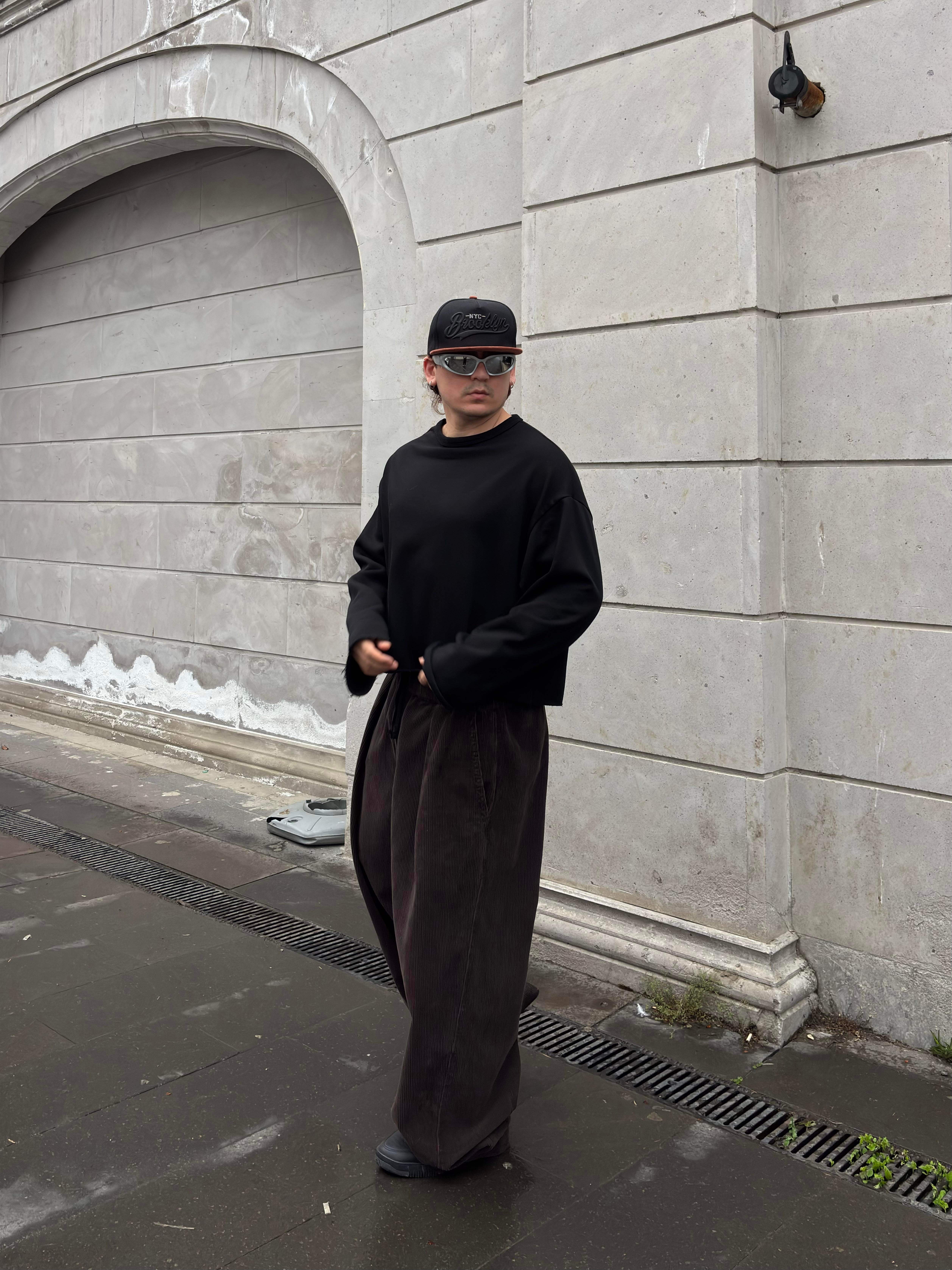 Premium Ultra Baggy Chocalate Bobbi Corduroy Pants