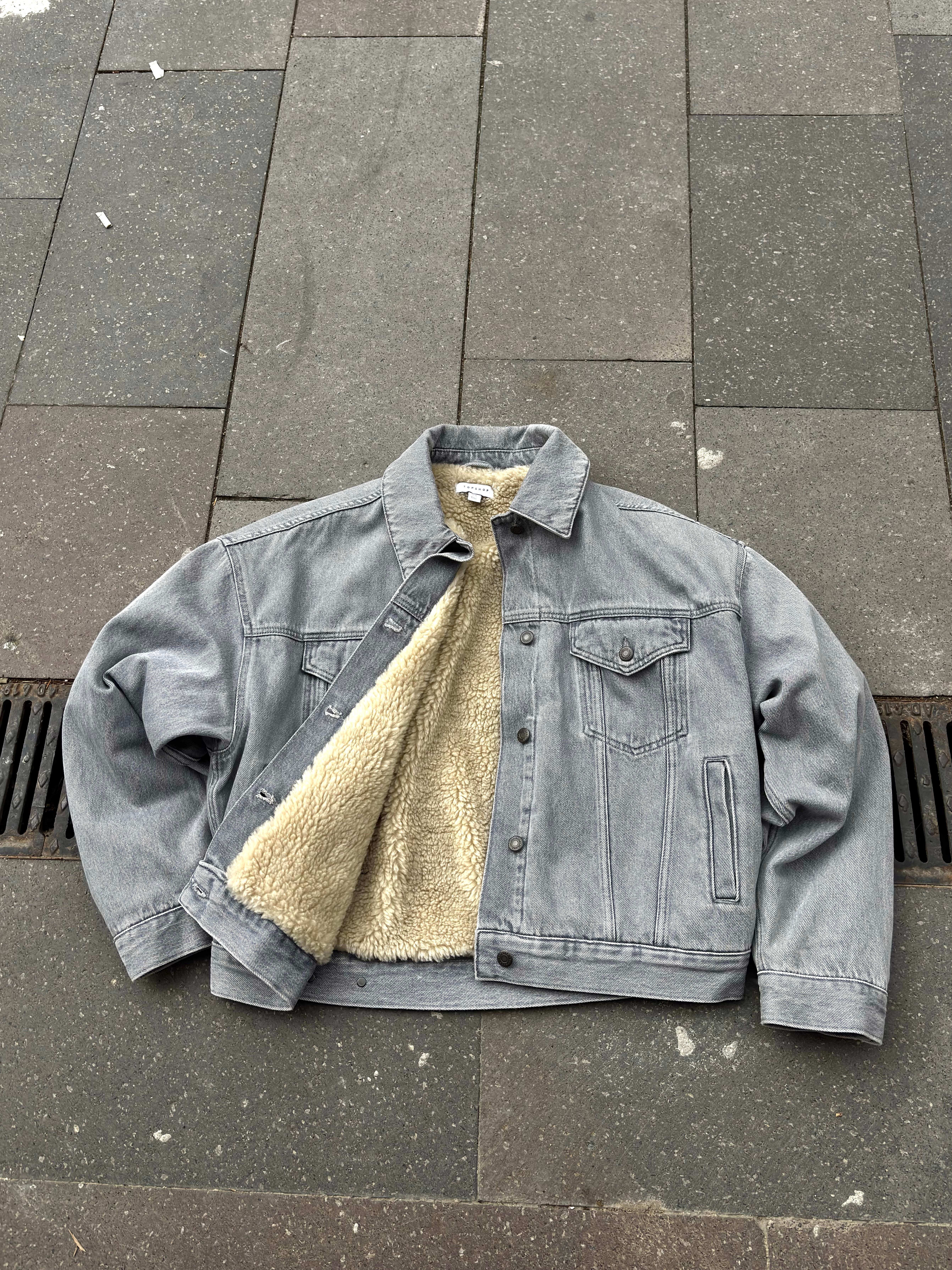 Premium Ultra Thick Denim Bomber Jacket