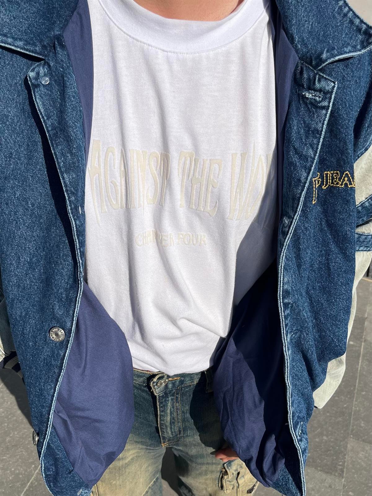 Premium Varsity Denim Jacket