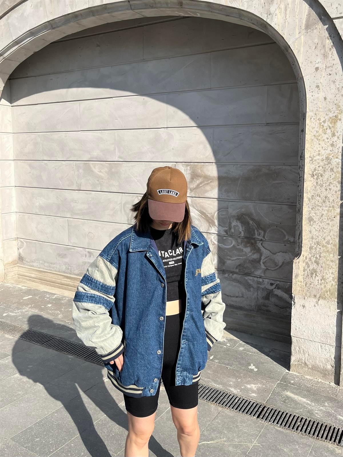 Premium Varsity Denim Jacket