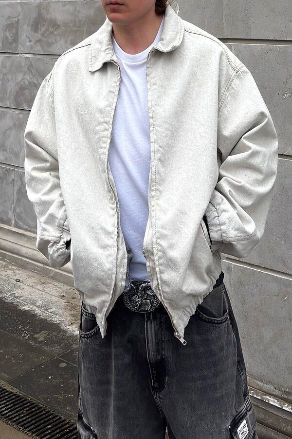 Premium Varsity Denim Jacket