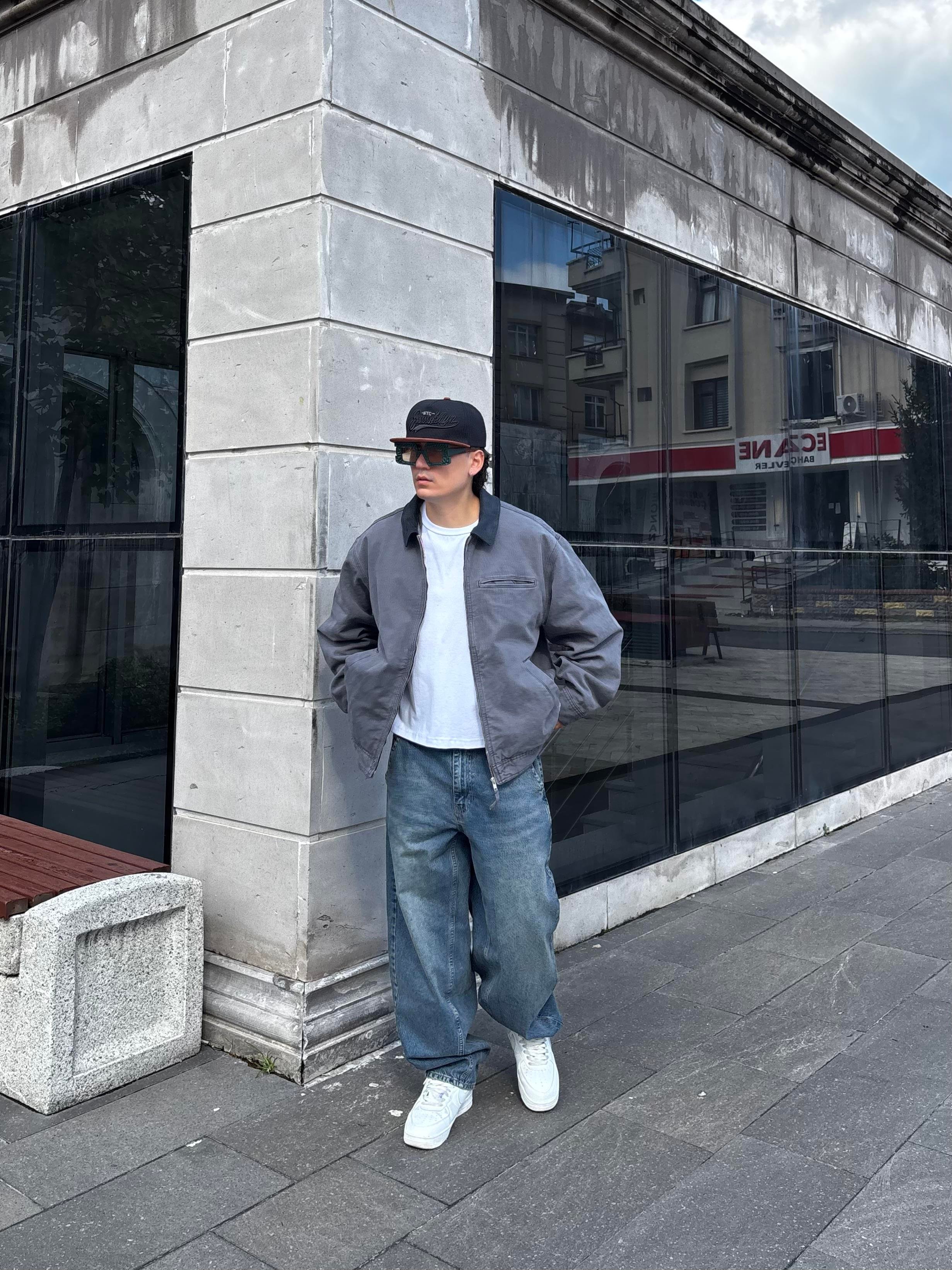 Premium Washed Dex Luca Workwear Jacket