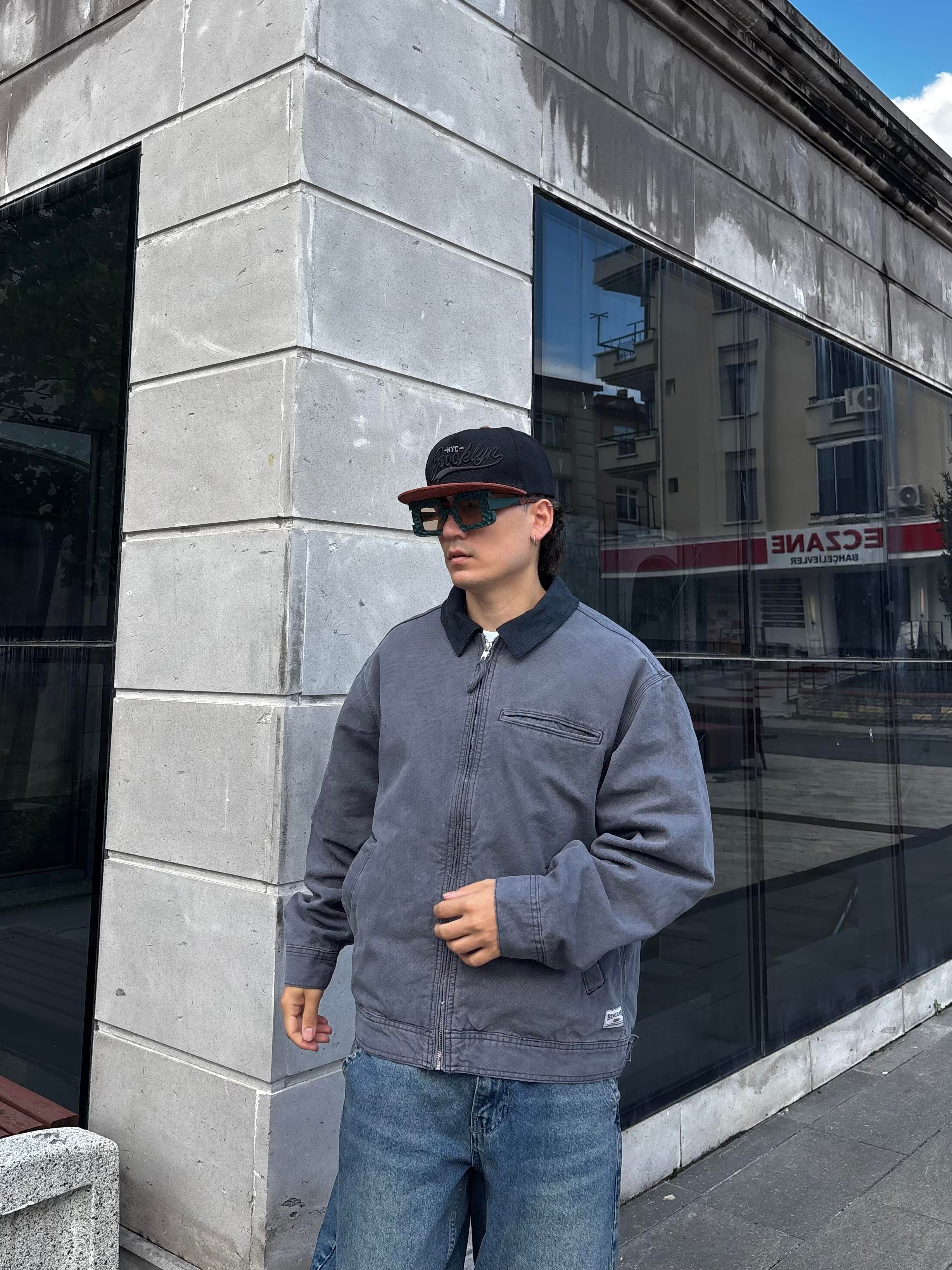 Premium Washed Dex Luca Workwear Jacket