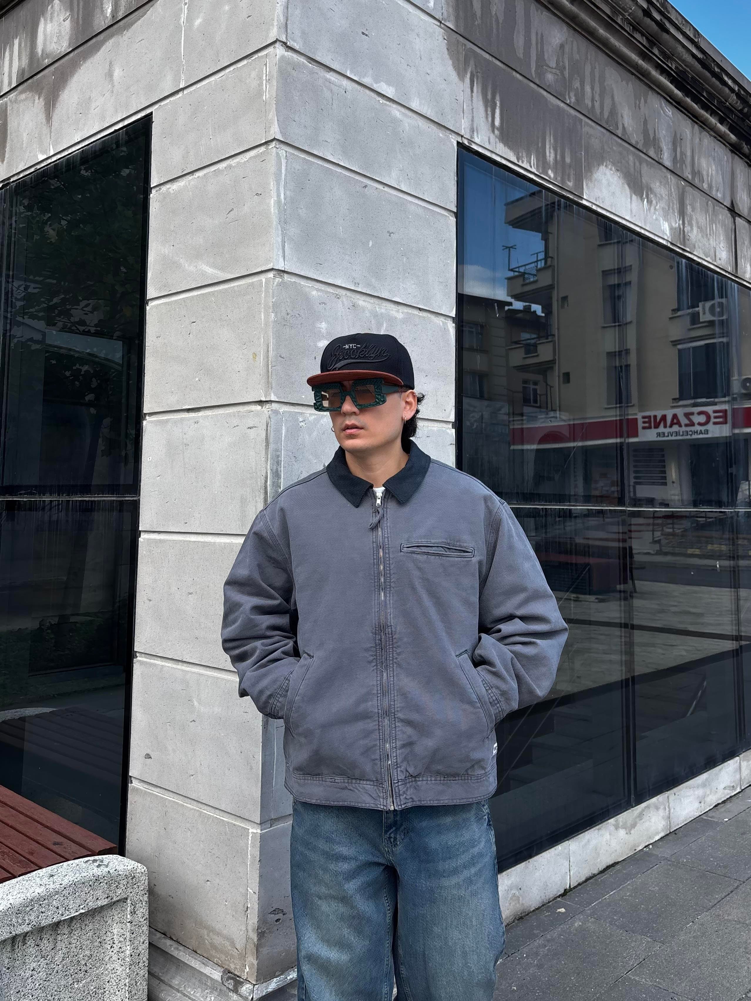 Premium Washed Dex Luca Workwear Jacket