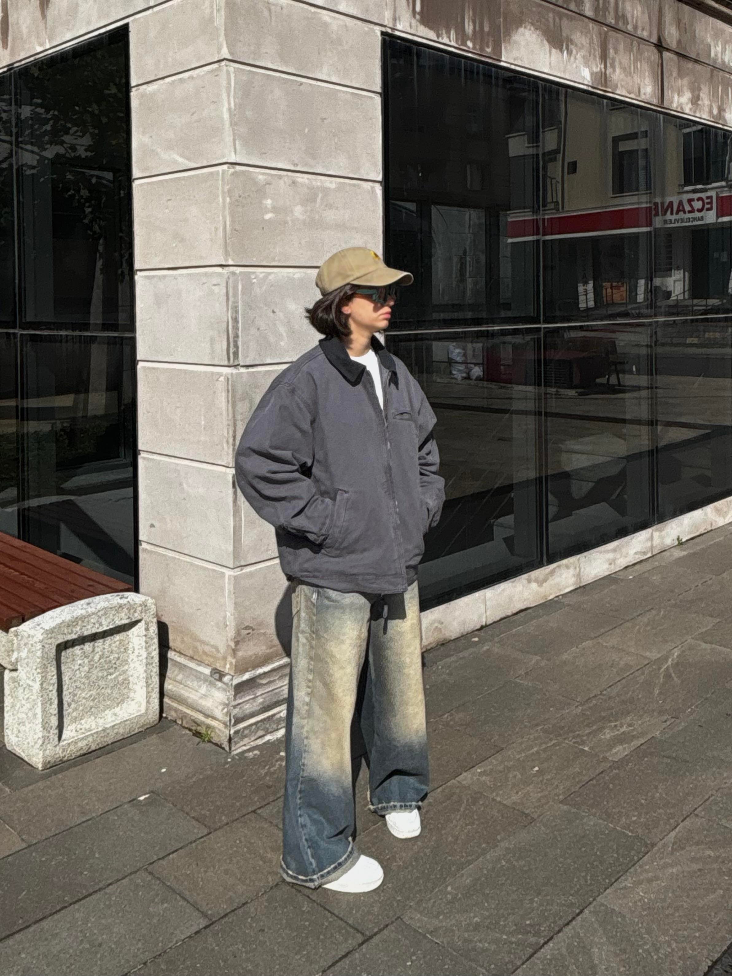 Premium Washed Dex Luca Workwear Jacket