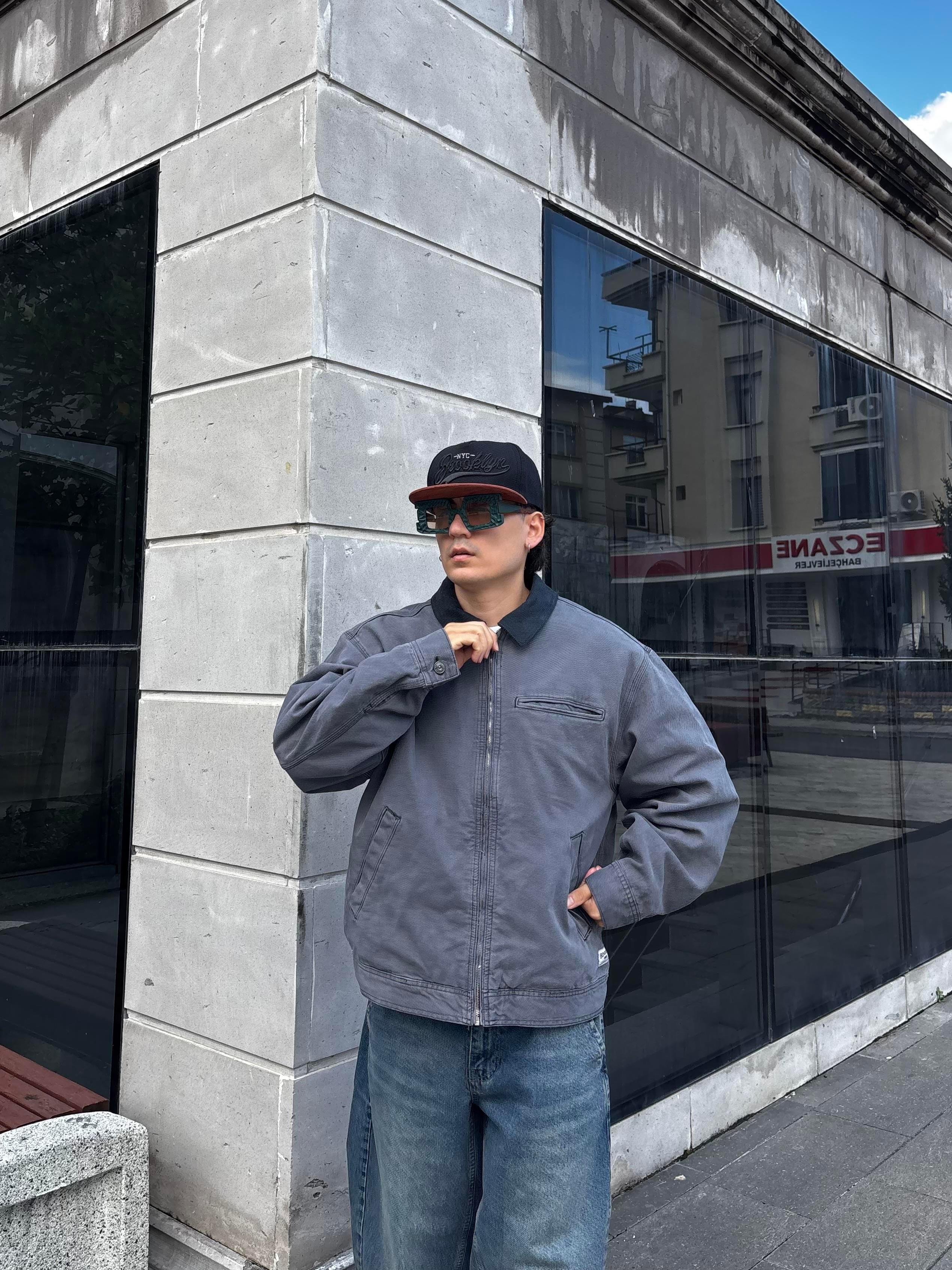 Premium Washed Dex Luca Workwear Jacket