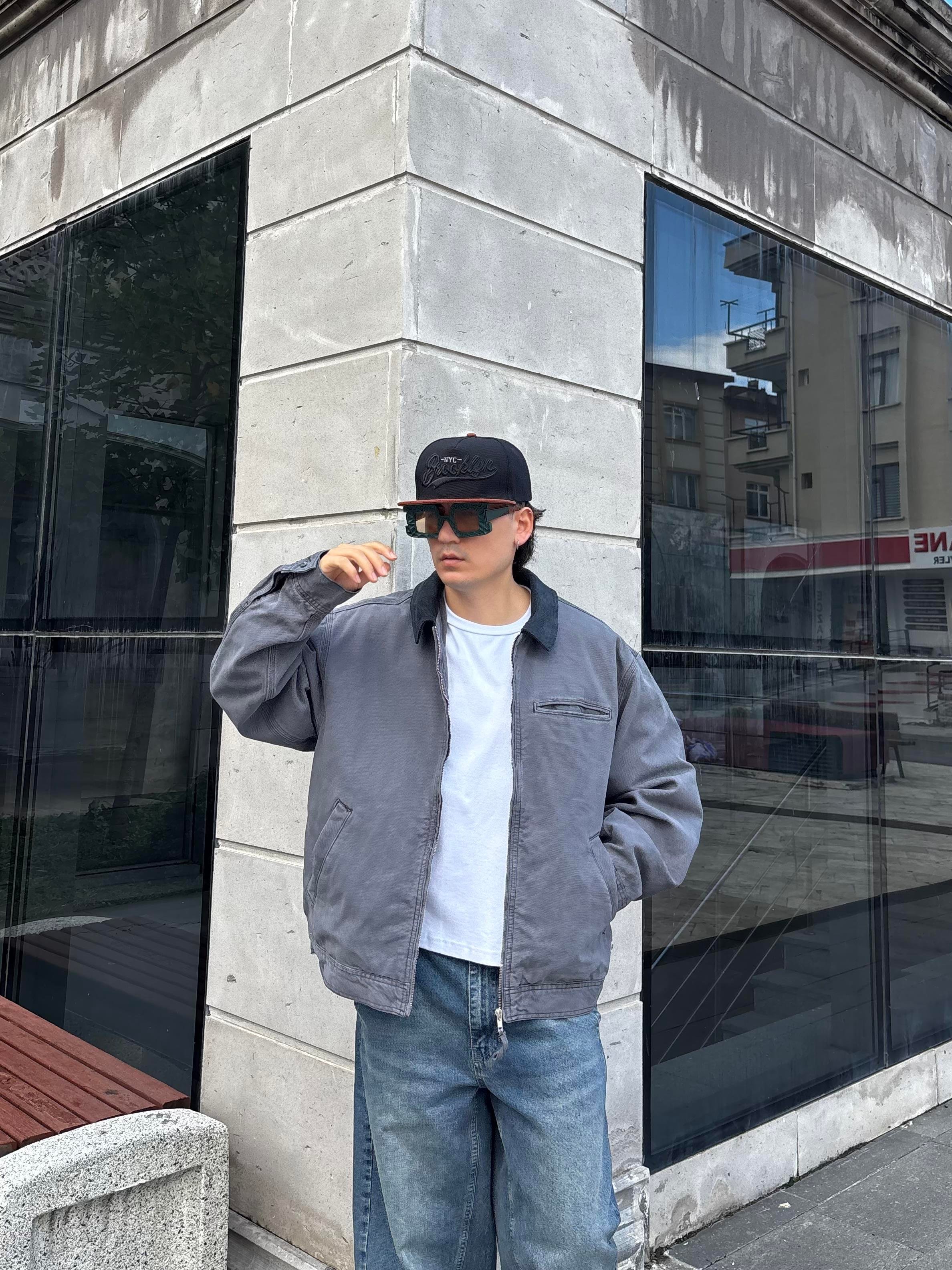 Premium Washed Dex Luca Workwear Jacket