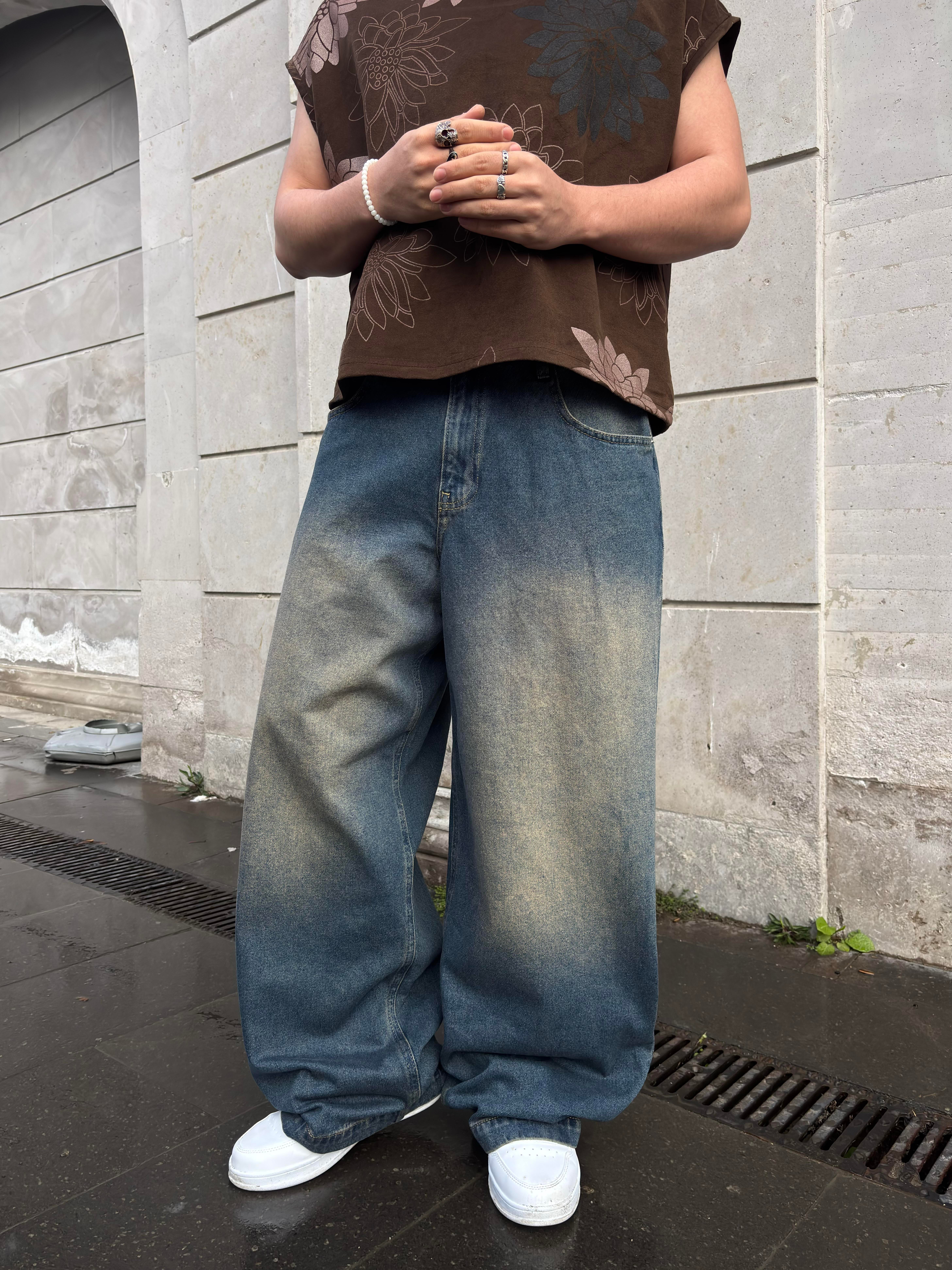 Premium Washed Eskitme Ton Jaya Original Baggy Pants