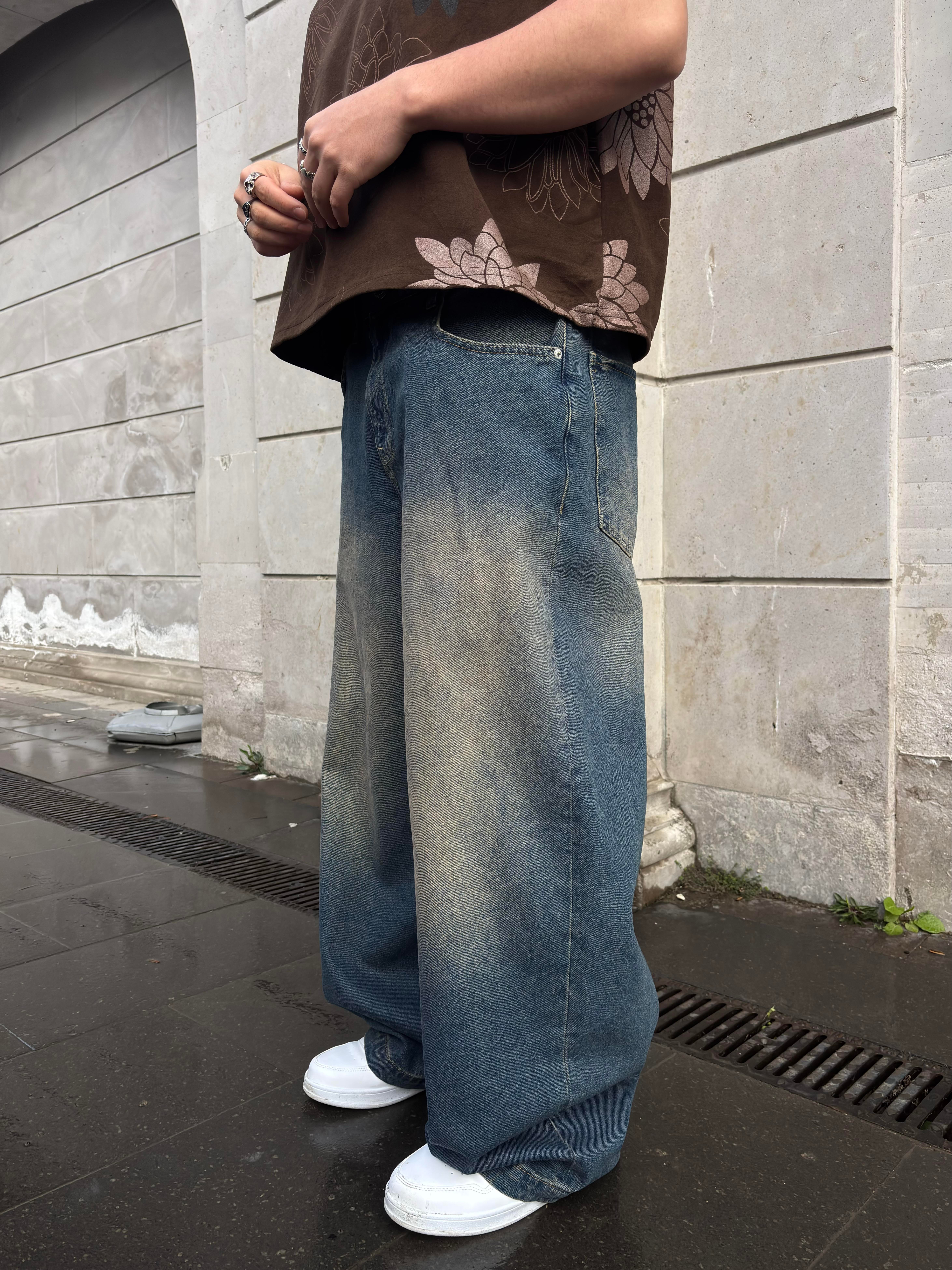 Premium Washed Eskitme Ton Jaya Original Baggy Pants