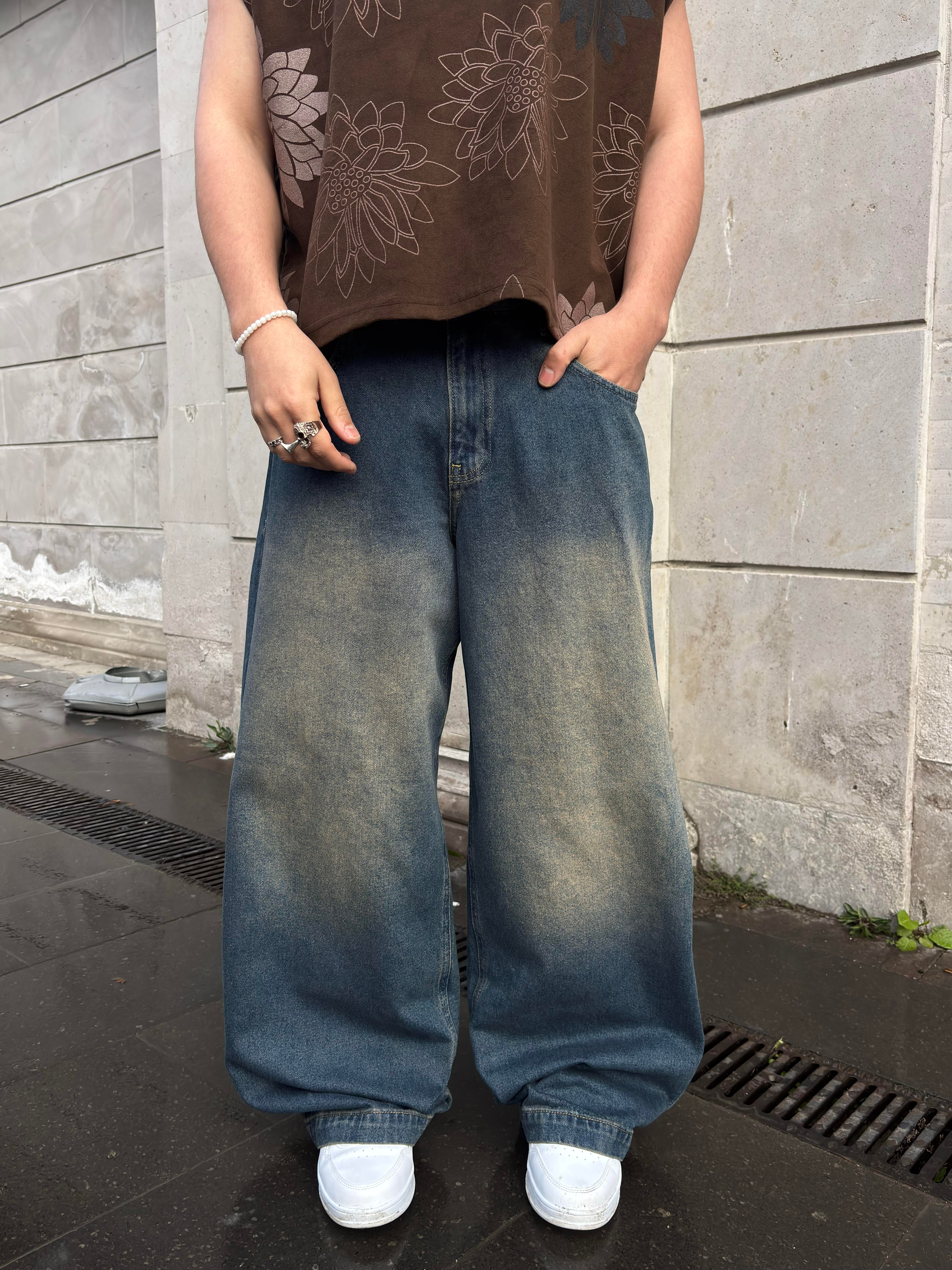 Premium Washed Eskitme Ton Jaya Original Baggy Pants