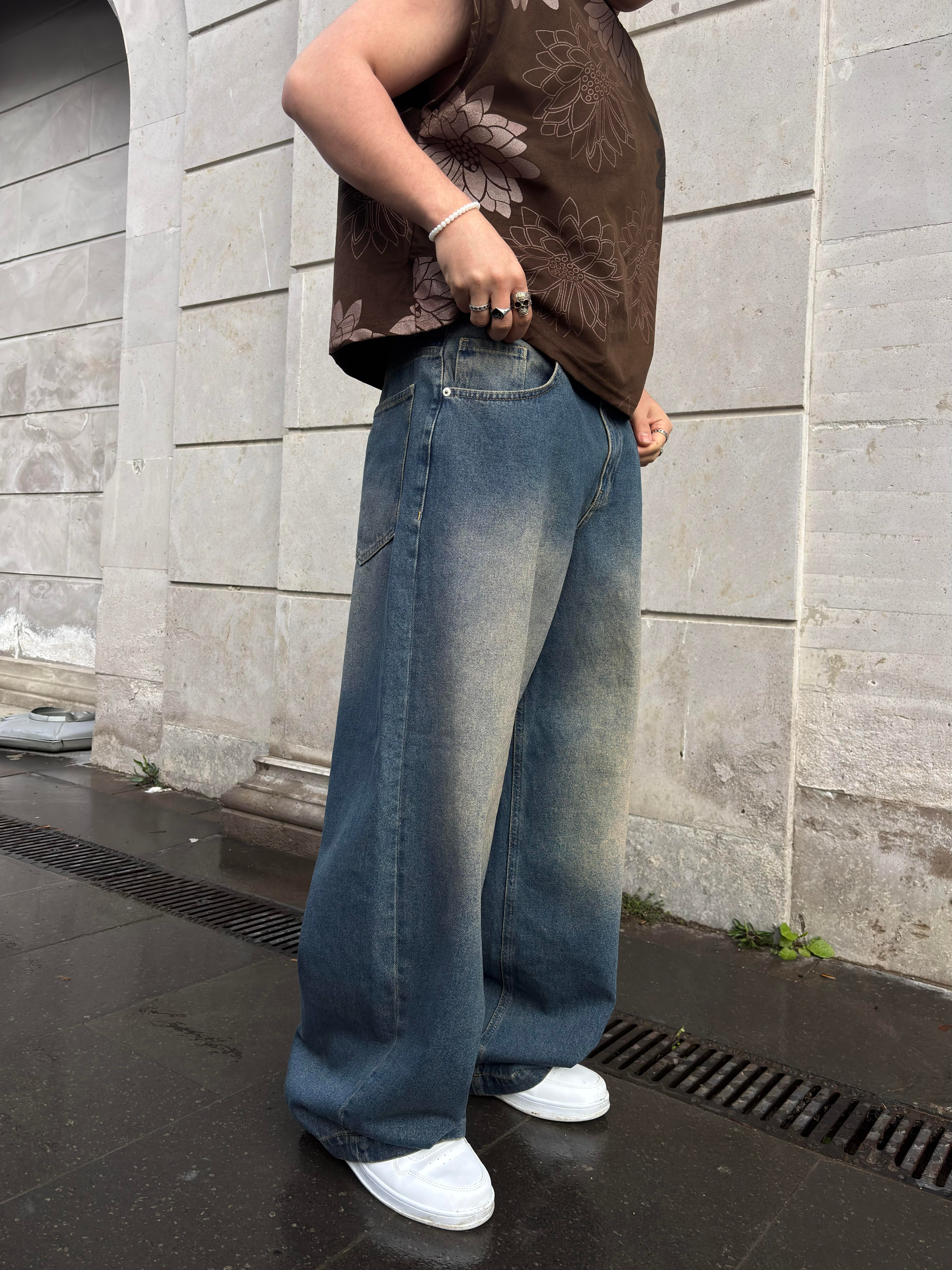 Premium Washed Eskitme Ton Jaya Original Baggy Pants