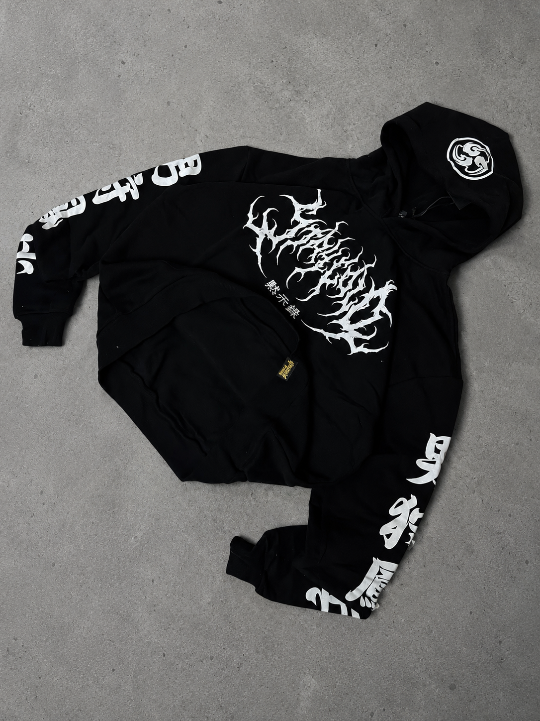 Ronin Spirit Shadow Samurai Oversize Hoodie