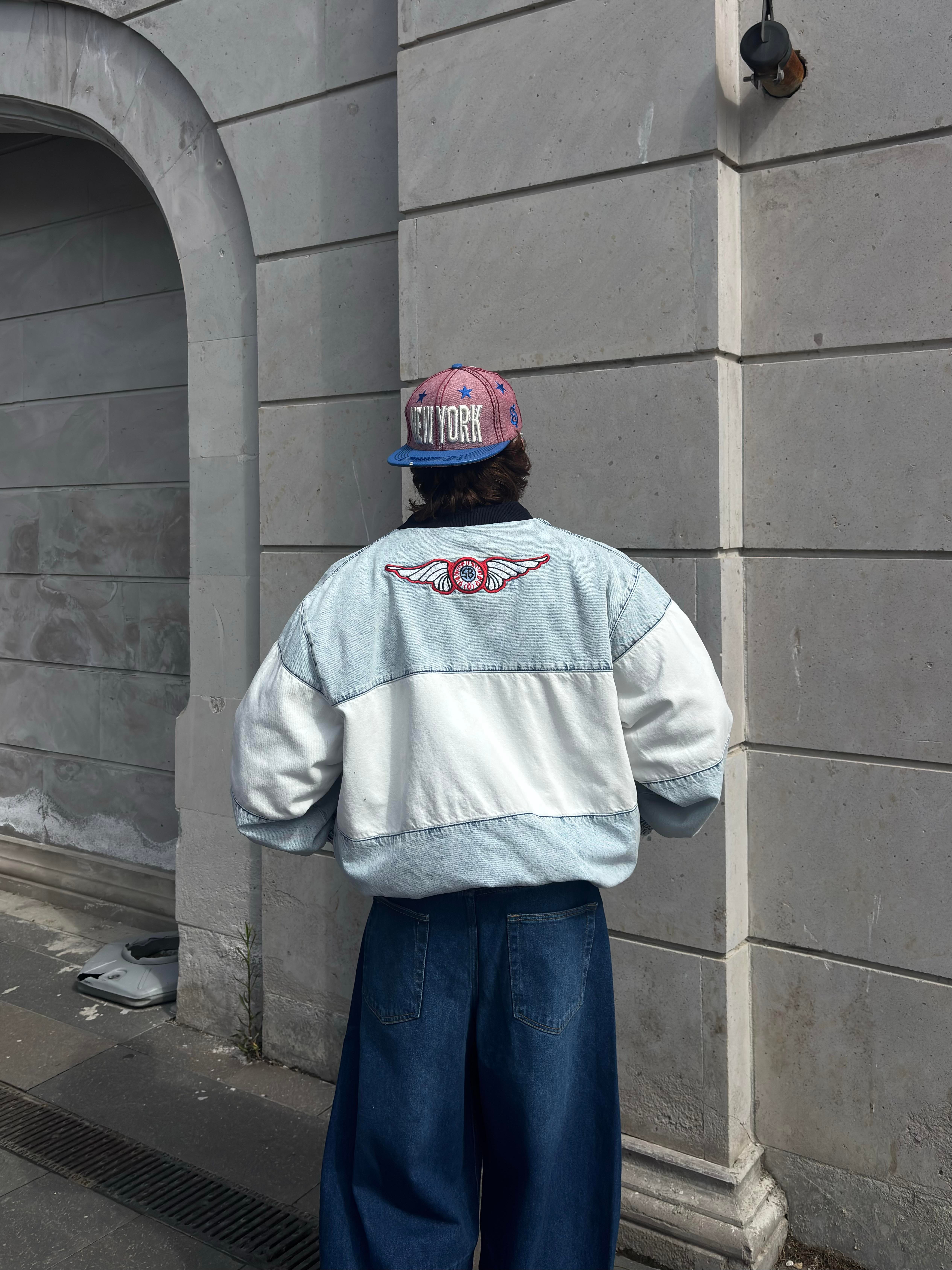 SB Premium Washed Ultra Thick Original Bomber Jacket