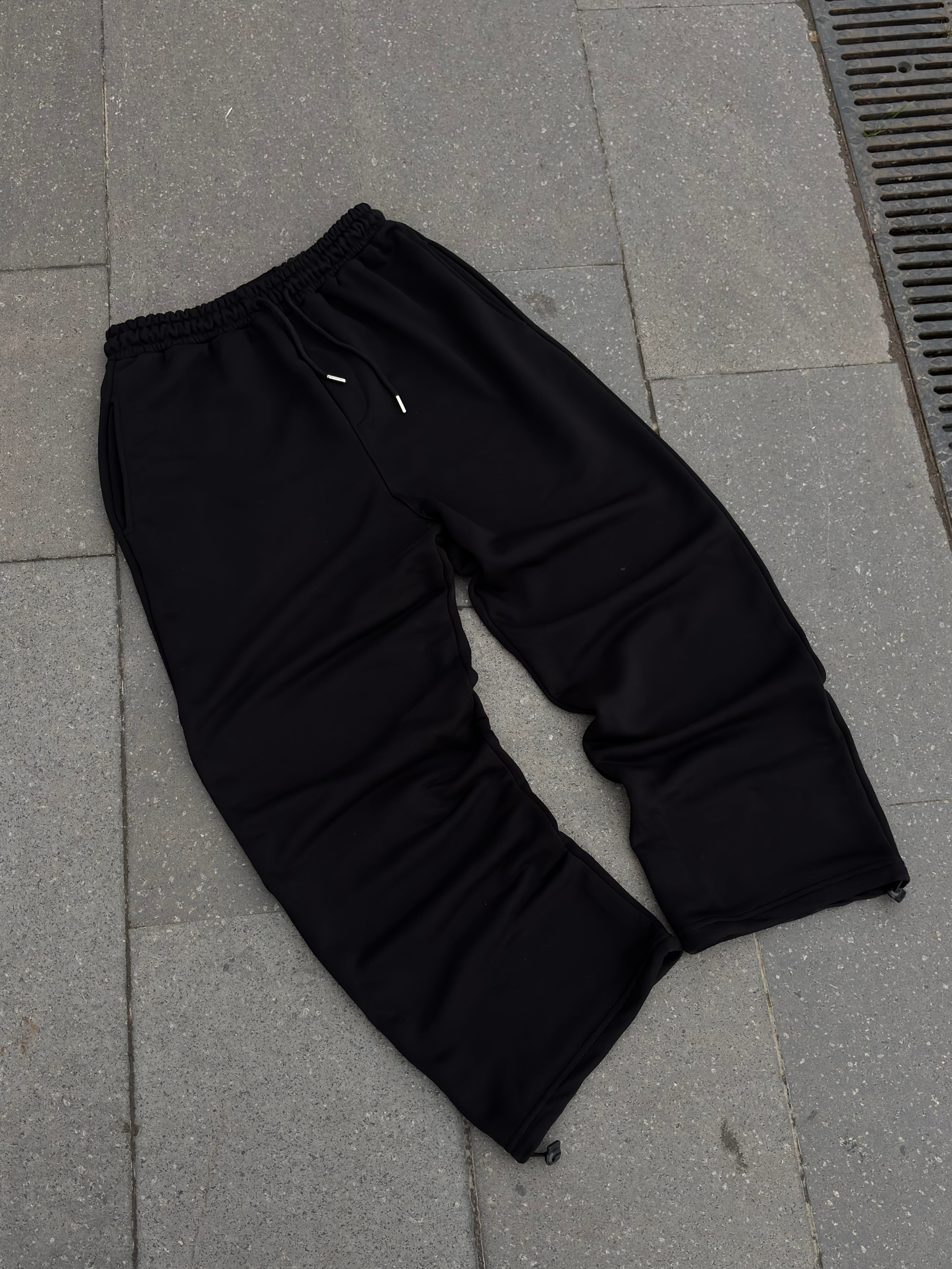 Siyah Dual-Flex  Ayarlanabilir Eşofman