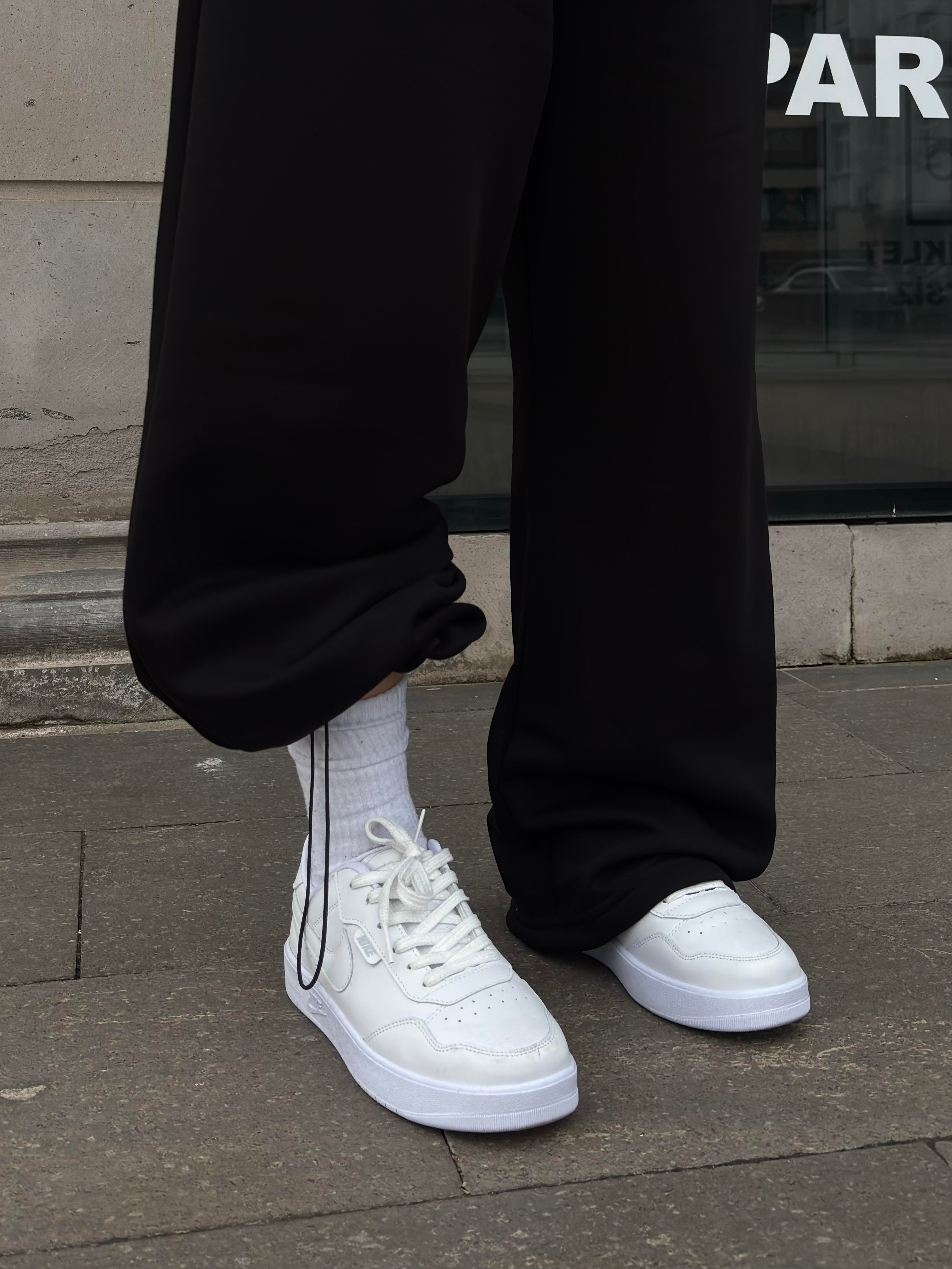 Siyah Dual-Flex  Ayarlanabilir Eşofman