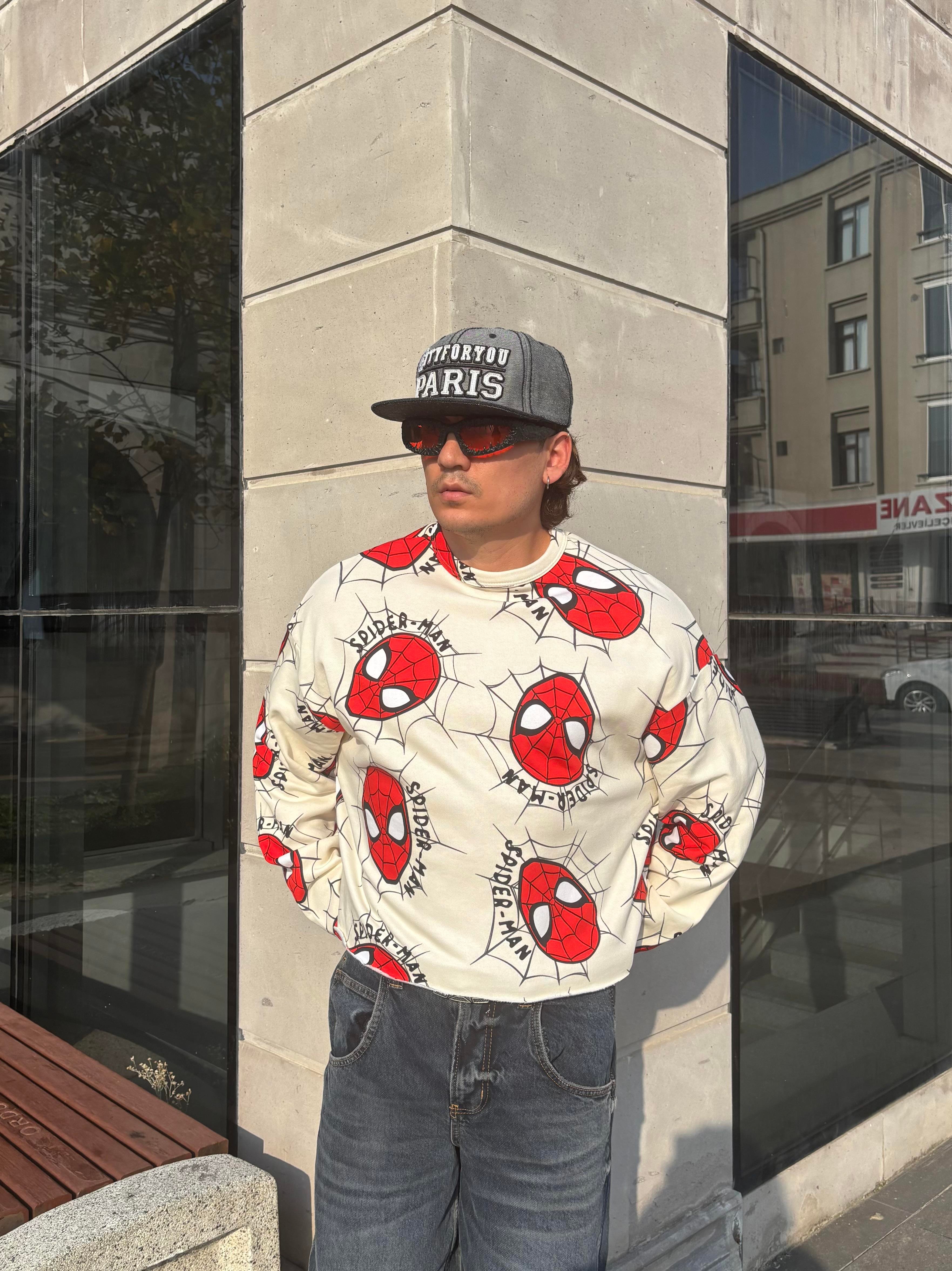 SM Boxy Fit Cut-Off Sweatshirt