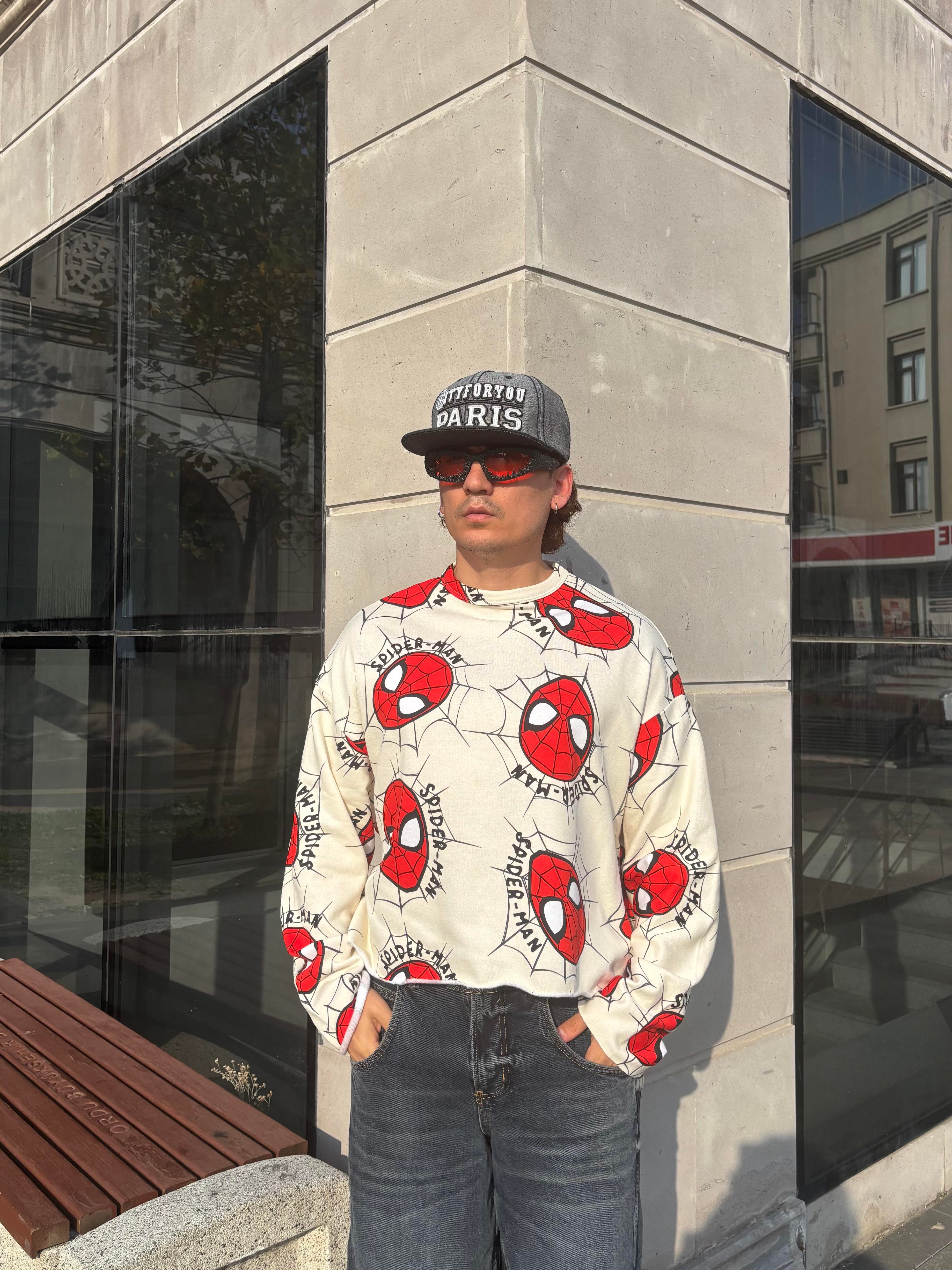 SM Boxy Fit Cut-Off Sweatshirt