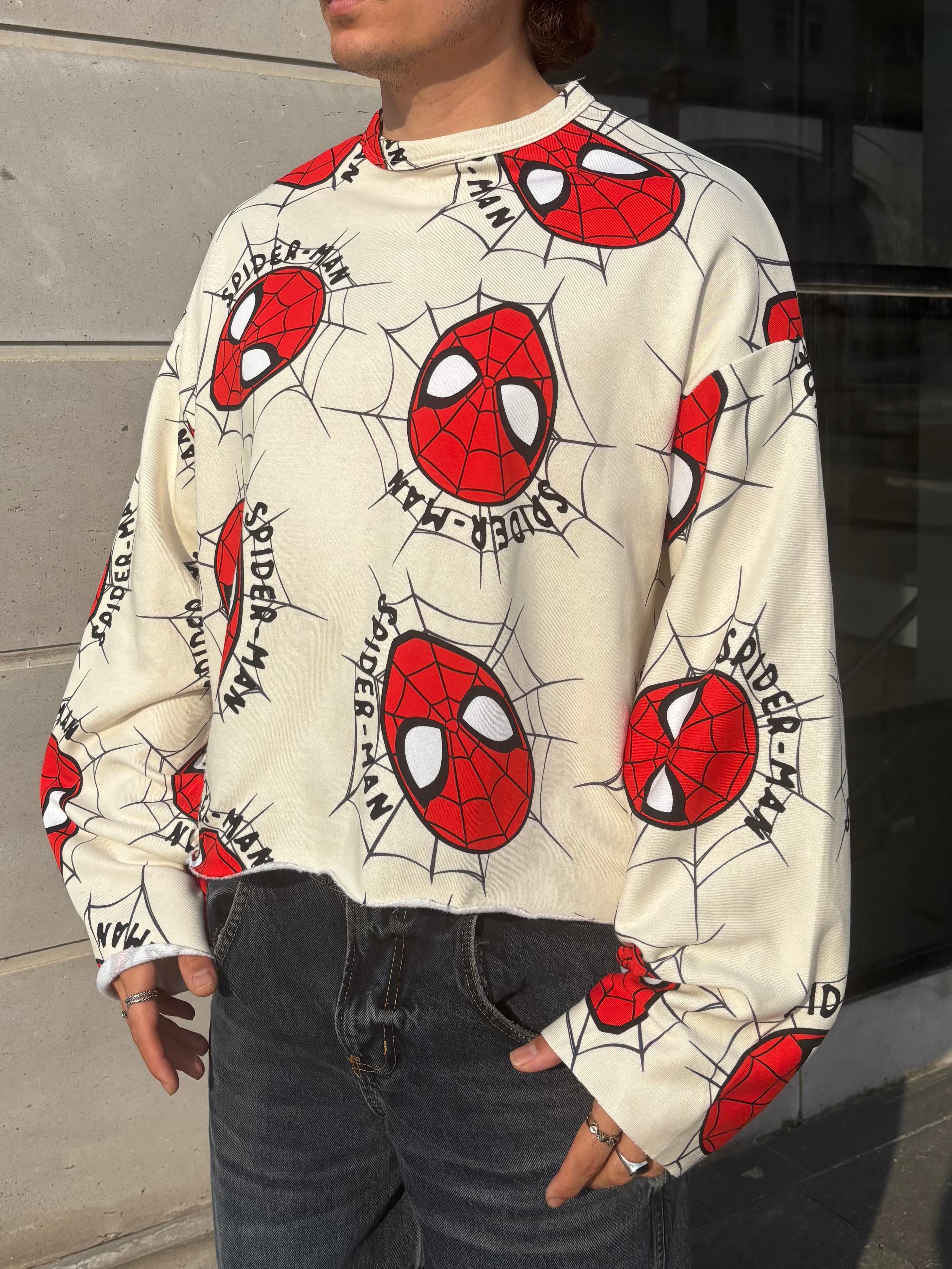SM Boxy Fit Cut-Off Sweatshirt