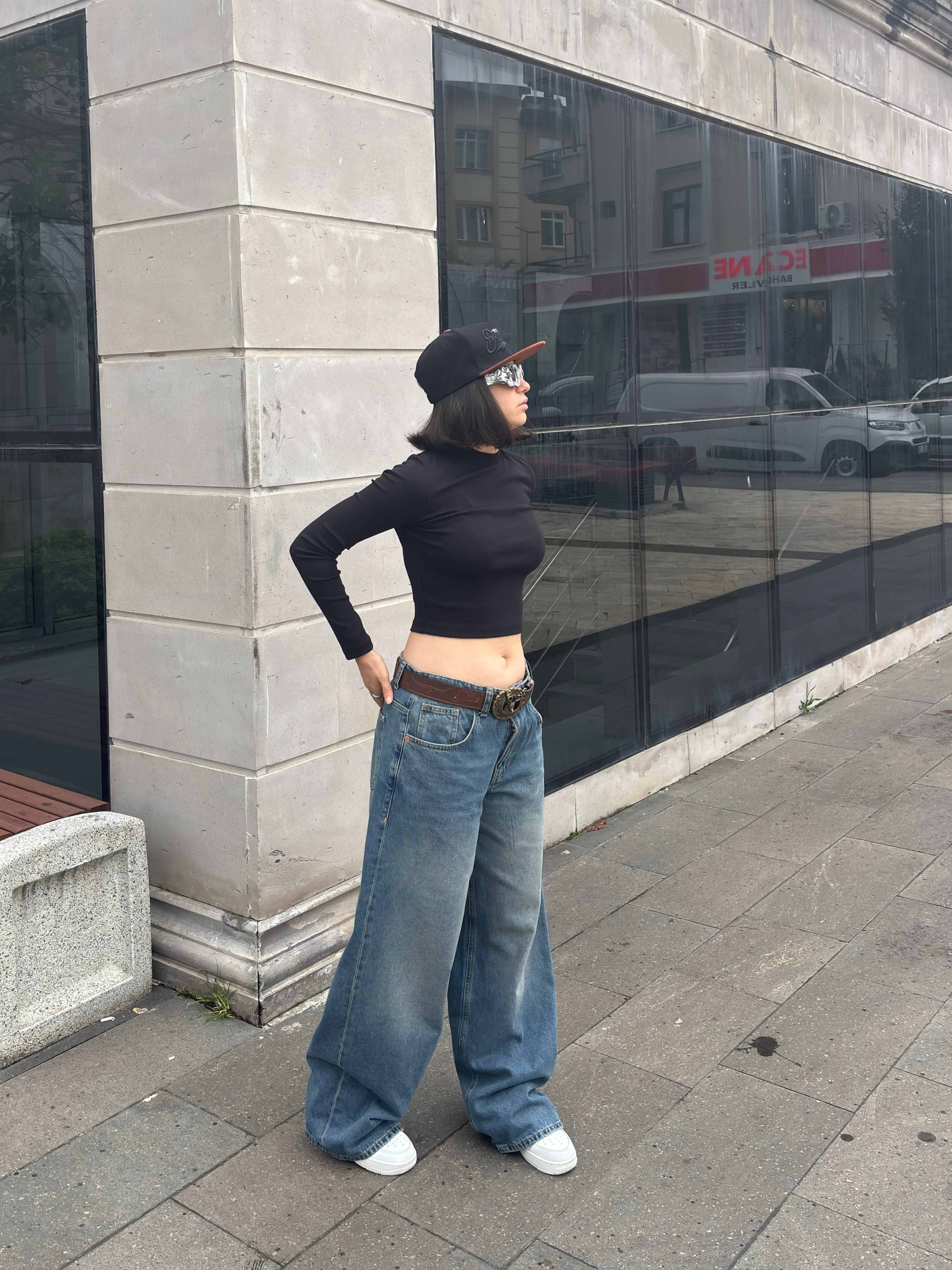 Washed Eskitme Ton Jaya Baggy Pants
