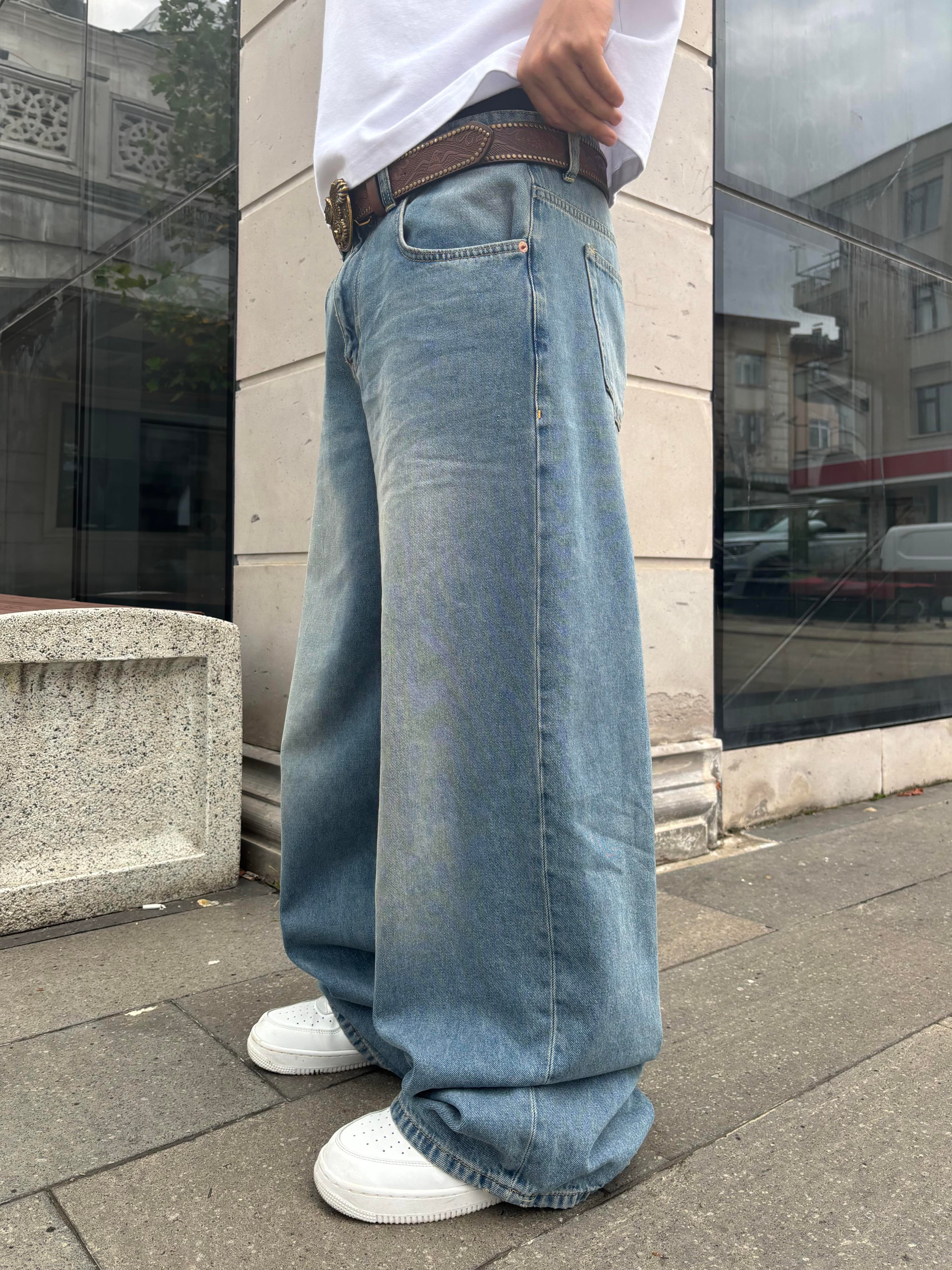 Washed Eskitme Ton Jaya Baggy Pants