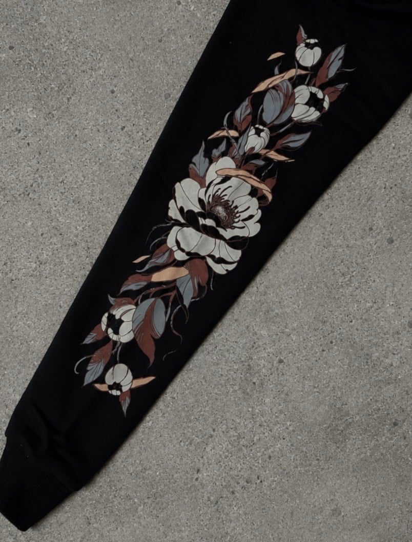 Witchfire Floral Rebel Oversize Hoodie
