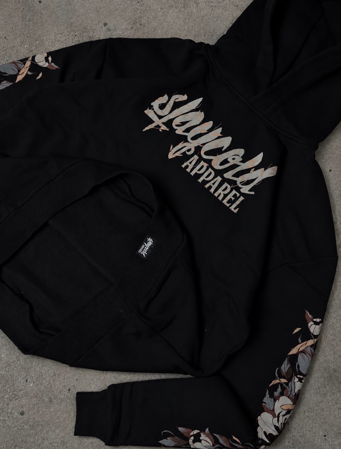 Witchfire Floral Rebel Oversize Hoodie