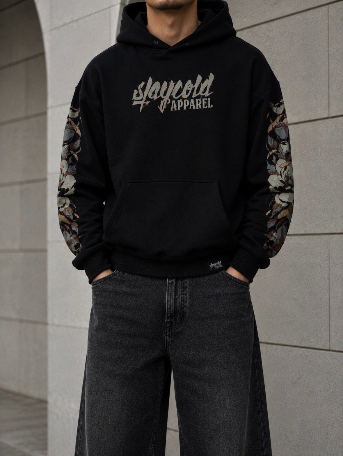 Witchfire Floral Rebel Oversize Hoodie