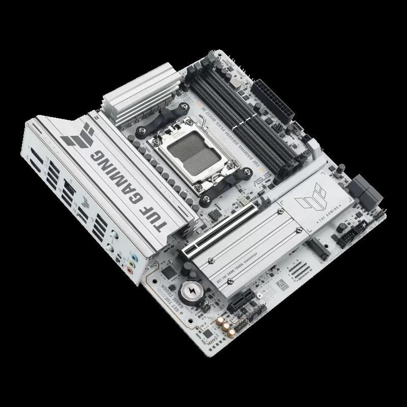 ASUS TUF GAMING B850M-PLUS WIFI 7 AMD ANAKART BEYAZ