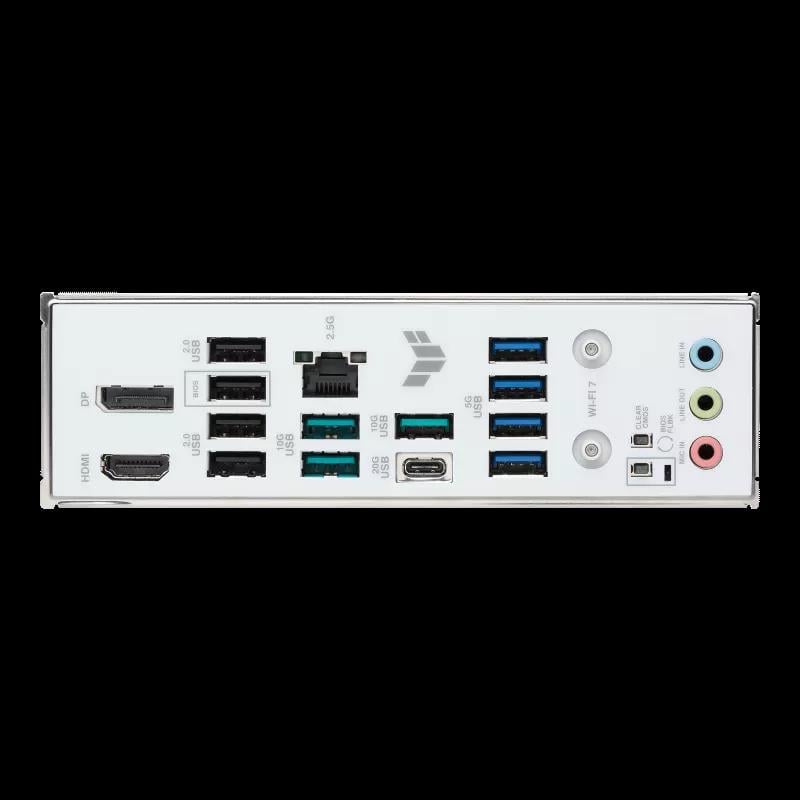ASUS TUF GAMING B850M-PLUS WIFI 7 AMD ANAKART BEYAZ