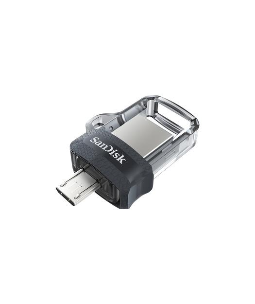SanDisk Ultra Dual Drive m3.0 256GB Grey - Silver