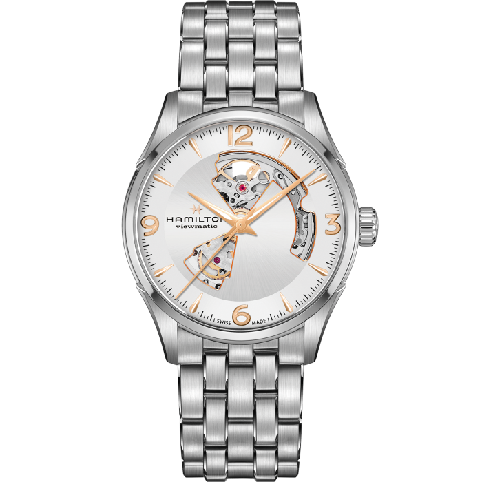 Hamilton Jazzmaster Open Heart H32705151 Kol Saati