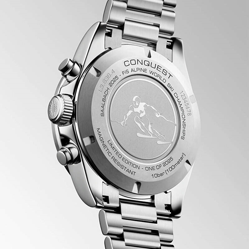 Longines Conquest Chrono Ski Edition L38364529 Kol Saati