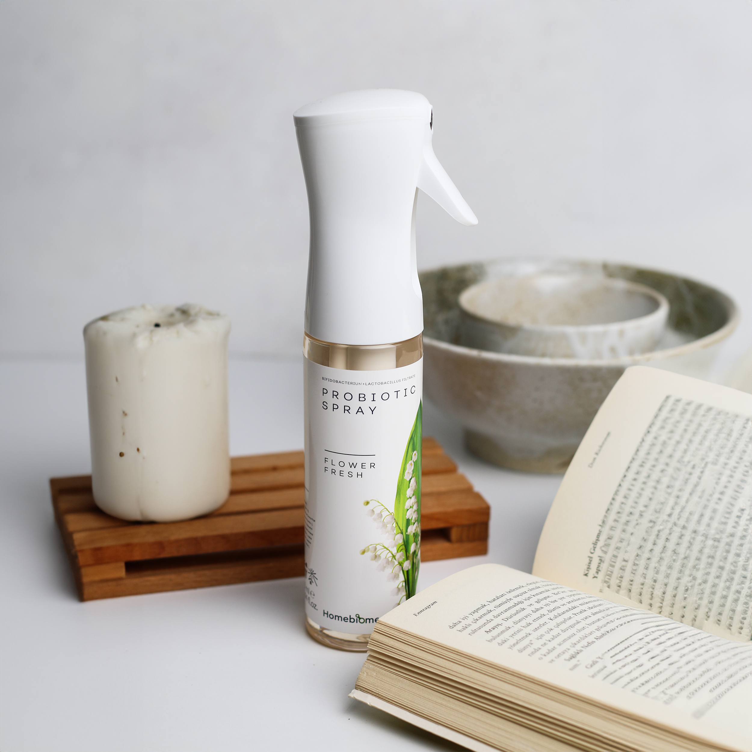 Homebiome Postbiyotik Sprey Flower Fresh (300ml)