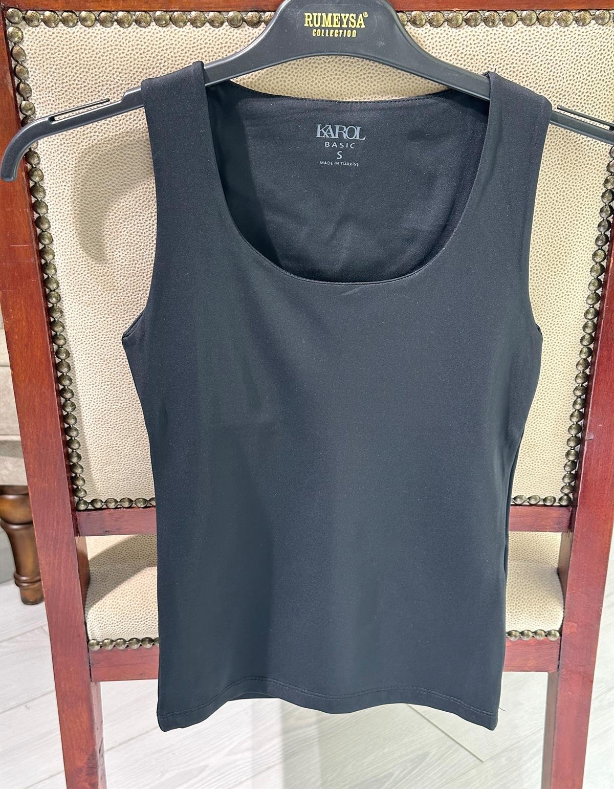 Karol Basic Likralı Atlet Siyah