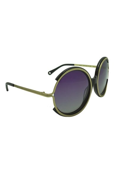 Belmond Mod.1010 c.01 Ekartman 57-22  Siyah Sarı Metal Kadın Güneş Gözlüğü 