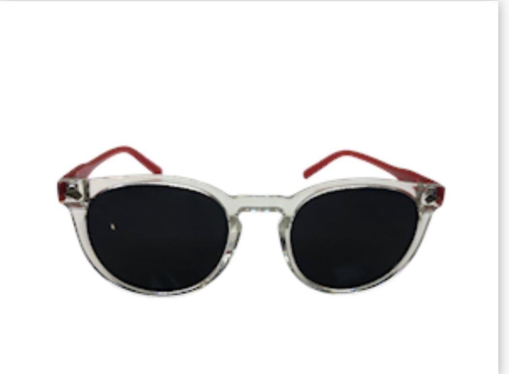 For Exchange  Mod.1065 C.197 Şeffaf  Kırmızı  Unisex Güneş Gözlüğü