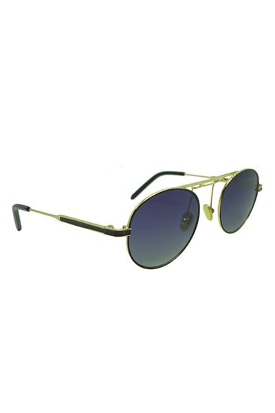 Poloexchange Mod.8039 c.02 Ekartman 50-21  Sarı Metal Kadın Güneş Gözlüğü  