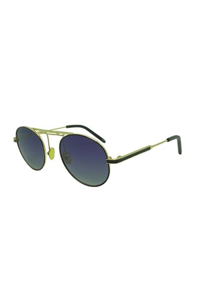 Poloexchange Mod.8039 c.02 Ekartman 50-21  Sarı Metal Kadın Güneş Gözlüğü  