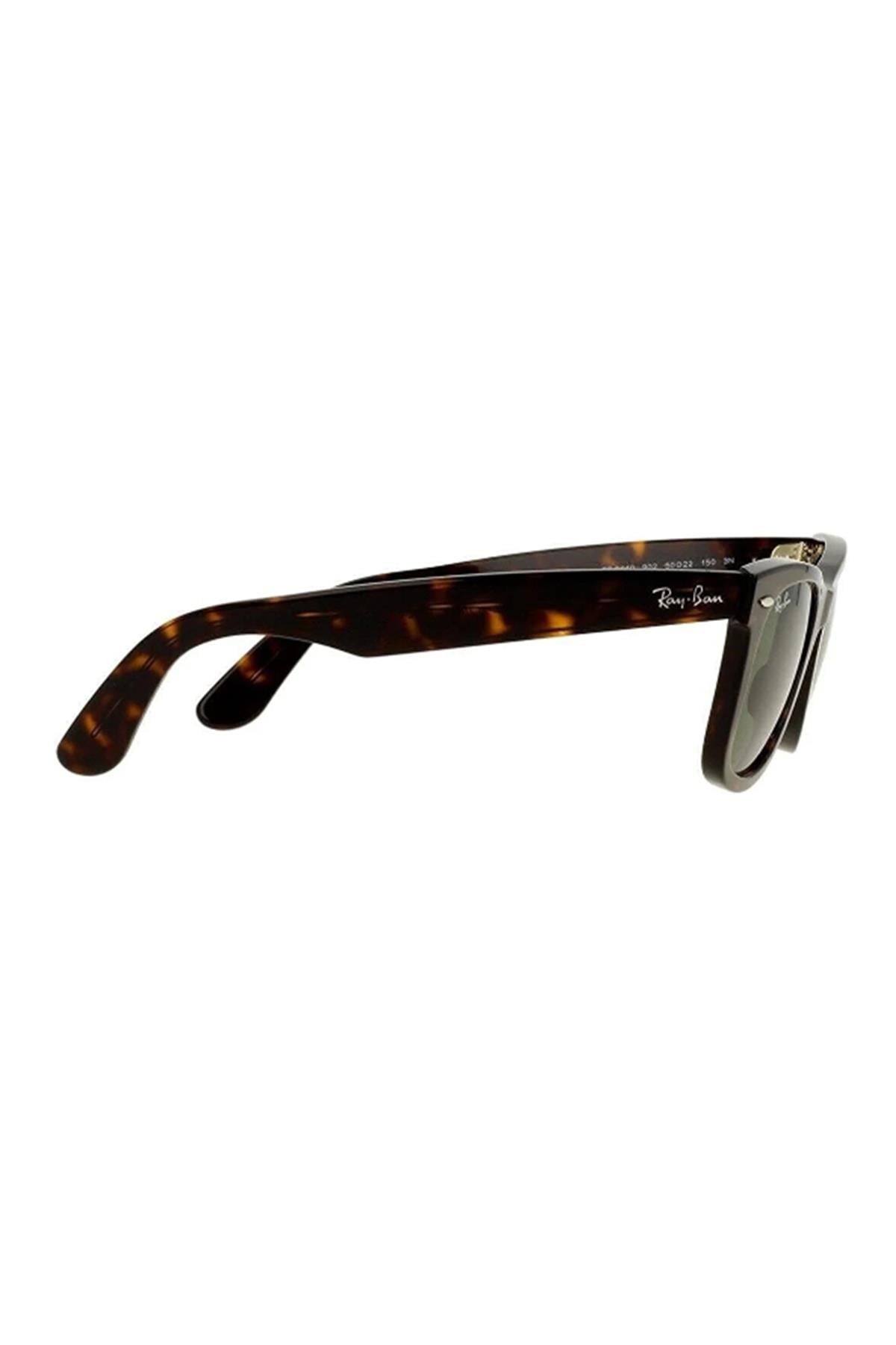 Rayban Mod 2140 C.902 Sarı Kahverengi  Kırçıllı Kadın Güneş Gözlüğü