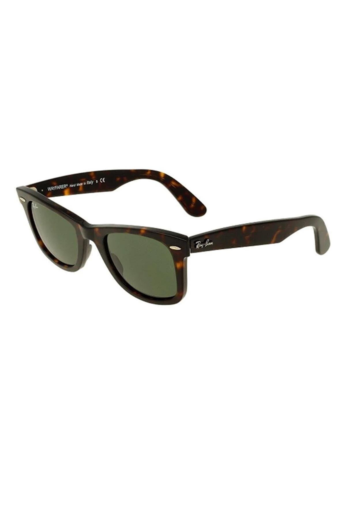 Rayban Mod 2140 C.902 Sarı Kahverengi  Kırçıllı Kadın Güneş Gözlüğü