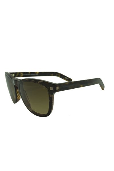Zegna Mod.0126 C.LF6626146  Ekartman 57-20  Kahverengi Sarı Kırçıllı Kadın Güneş Gözlüğü 